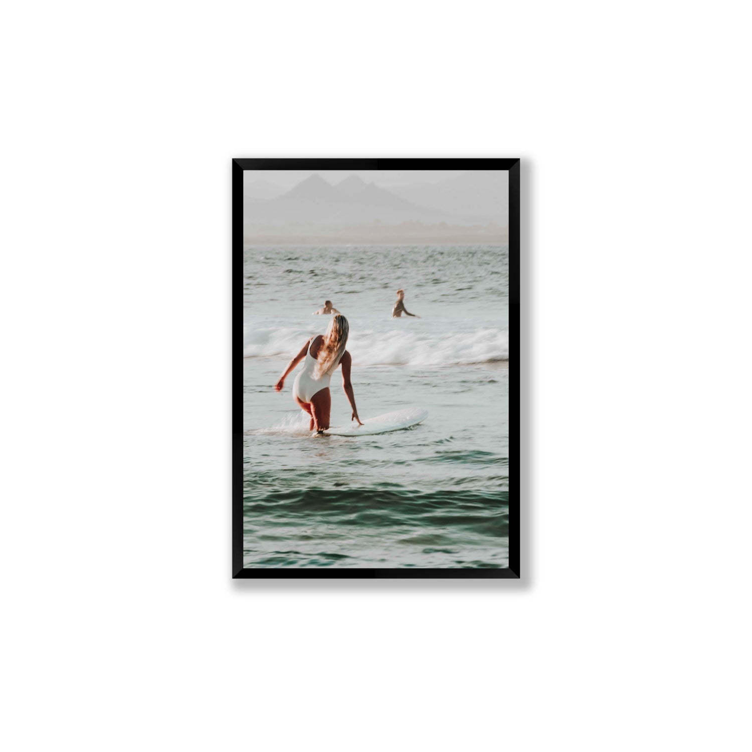 Blondie fine art print, Byron Bay, Australia, Large, Black Frame · Full Bleed, Fine Art Print