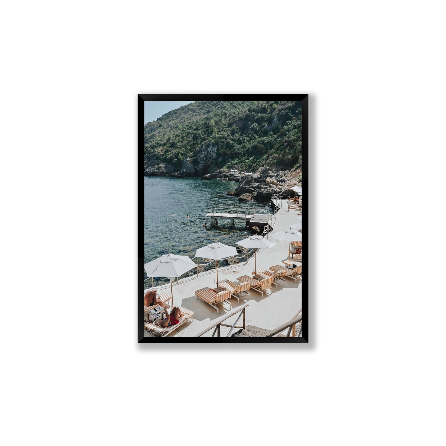 Always Better Together fine art print, Tuscany, Italy, Large, Black Frame · Full Bleed, Fine Art Print