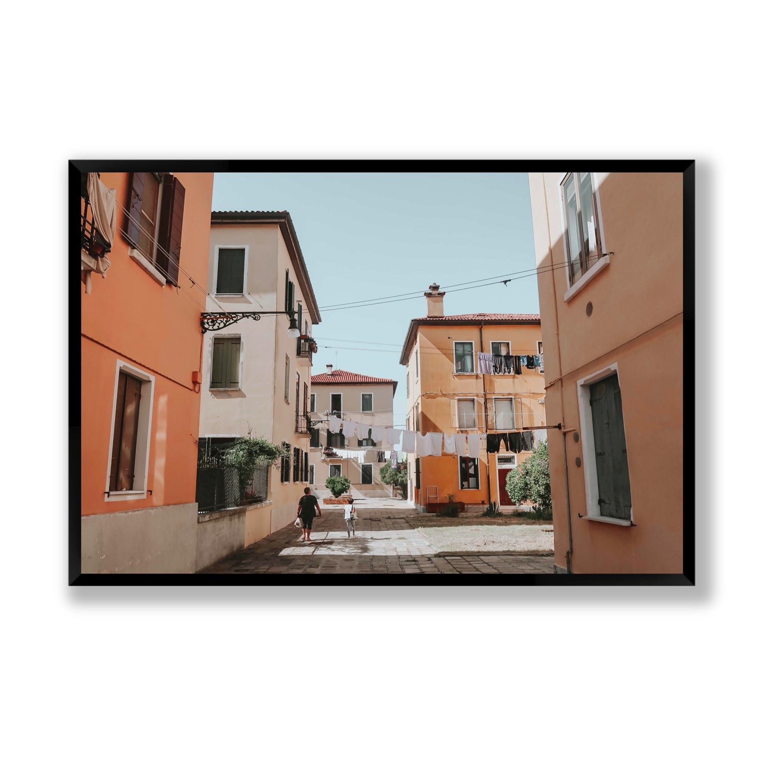 Giorgia Boscolo Venice Italian wall art Statement full-bleed fine art print in black frame