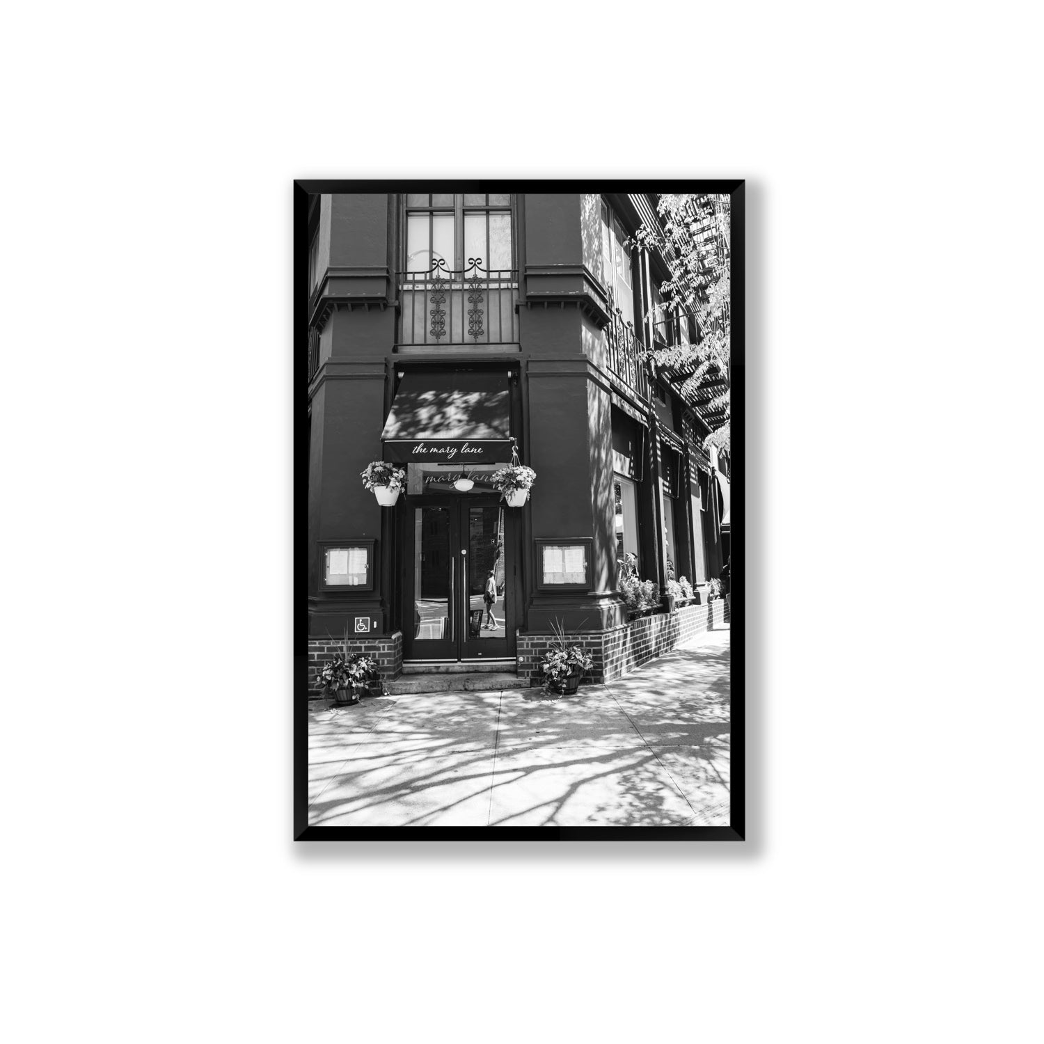 Mary's Corner fine art print, New York, United States, Extra Large, Black Frame · Full Bleed, Fine Art Print