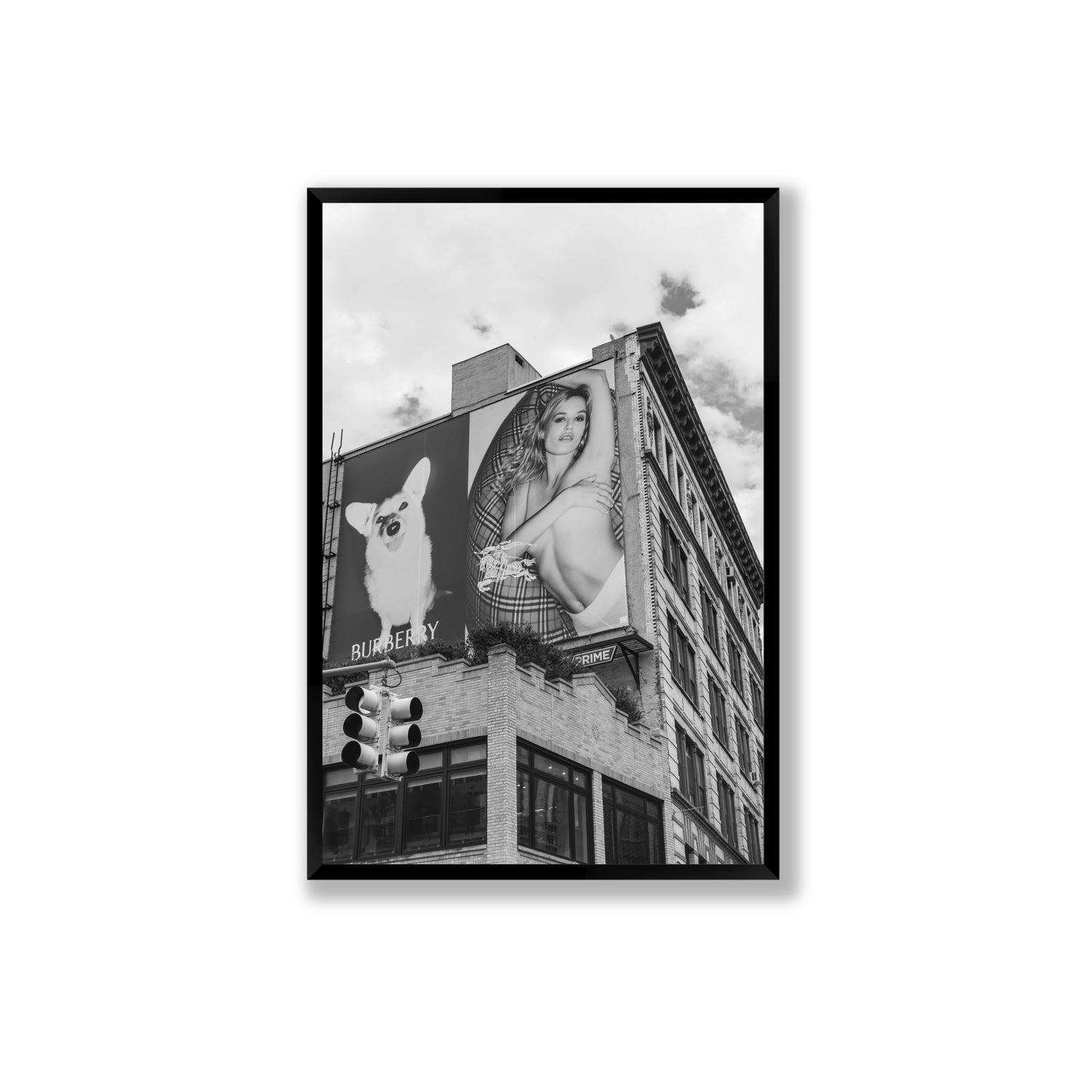 Dynamic Duo fine art print, New York, United States, Extra Large, Black Frame · Full Bleed, Fine Art Print