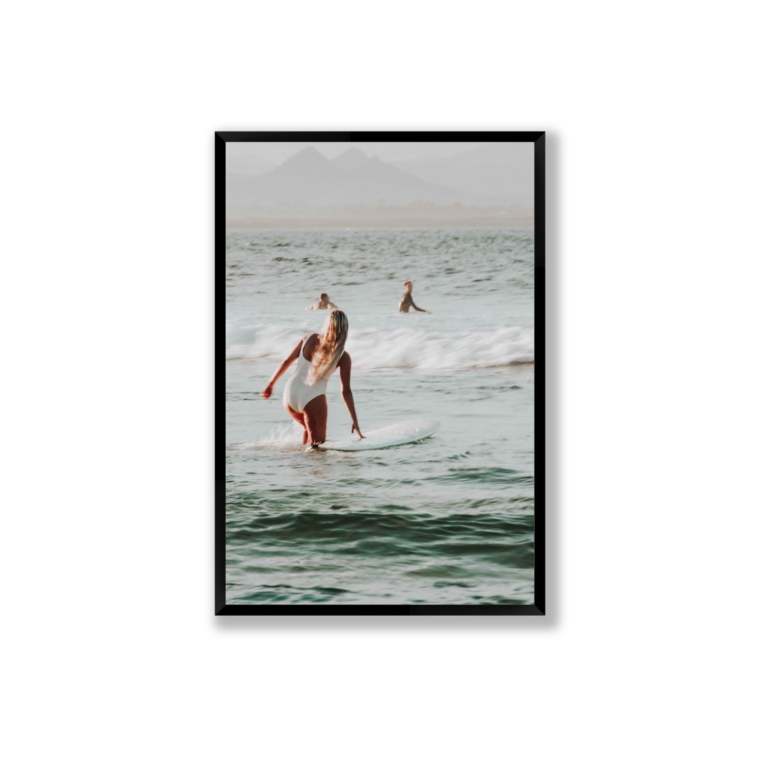 Blondie fine art print, Byron Bay, Australia, Extra Large, Black Frame · Full Bleed, Fine Art Print