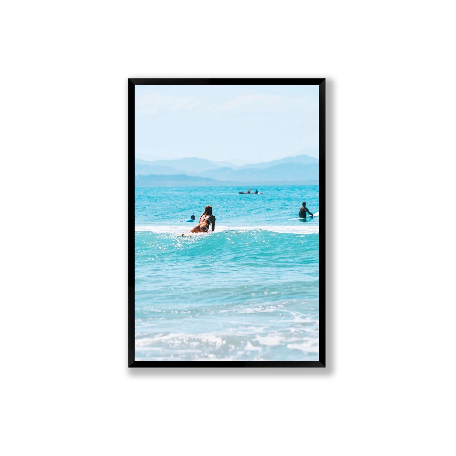 Tatiana fine art print, Byron Bay, Australia, Extra Large, Black Frame · Full Bleed, Fine Art Print