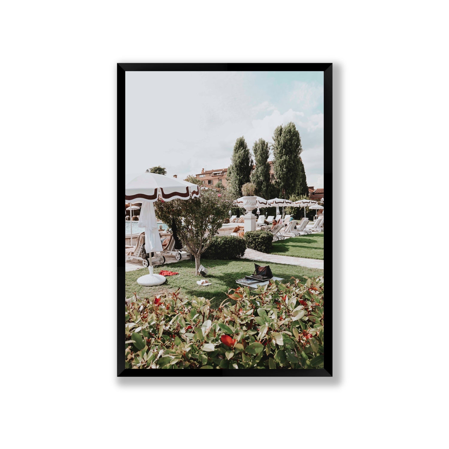 La Serenissima Venice Italian wall art Giant full-bleed fine art print in black frame