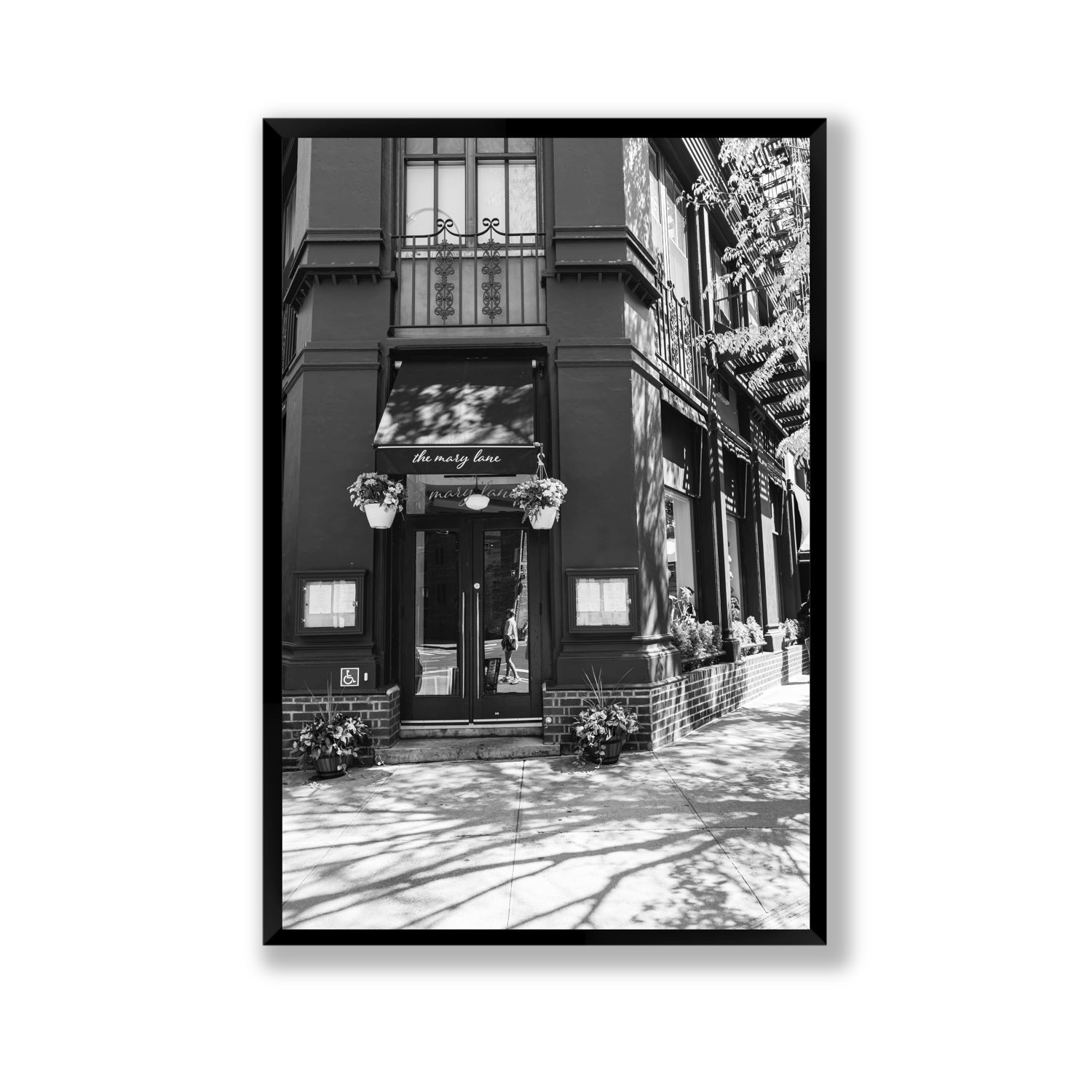 Mary's Corner fine art print, New York, United States, Gallery, Black Frame · Full Bleed, Fine Art Print