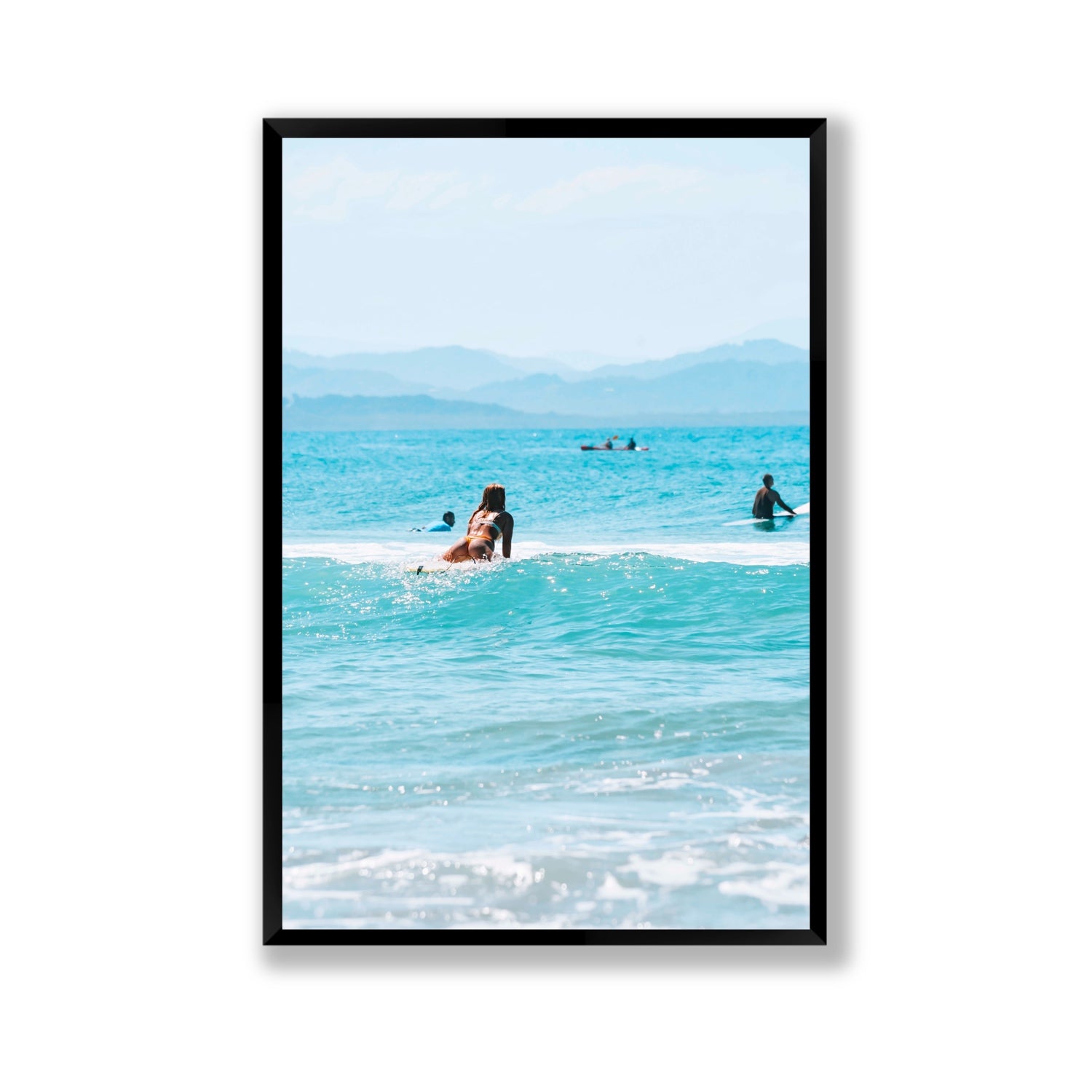 Tatiana fine art print, Byron Bay, Australia, Gallery, Black Frame · Full Bleed, Fine Art Print