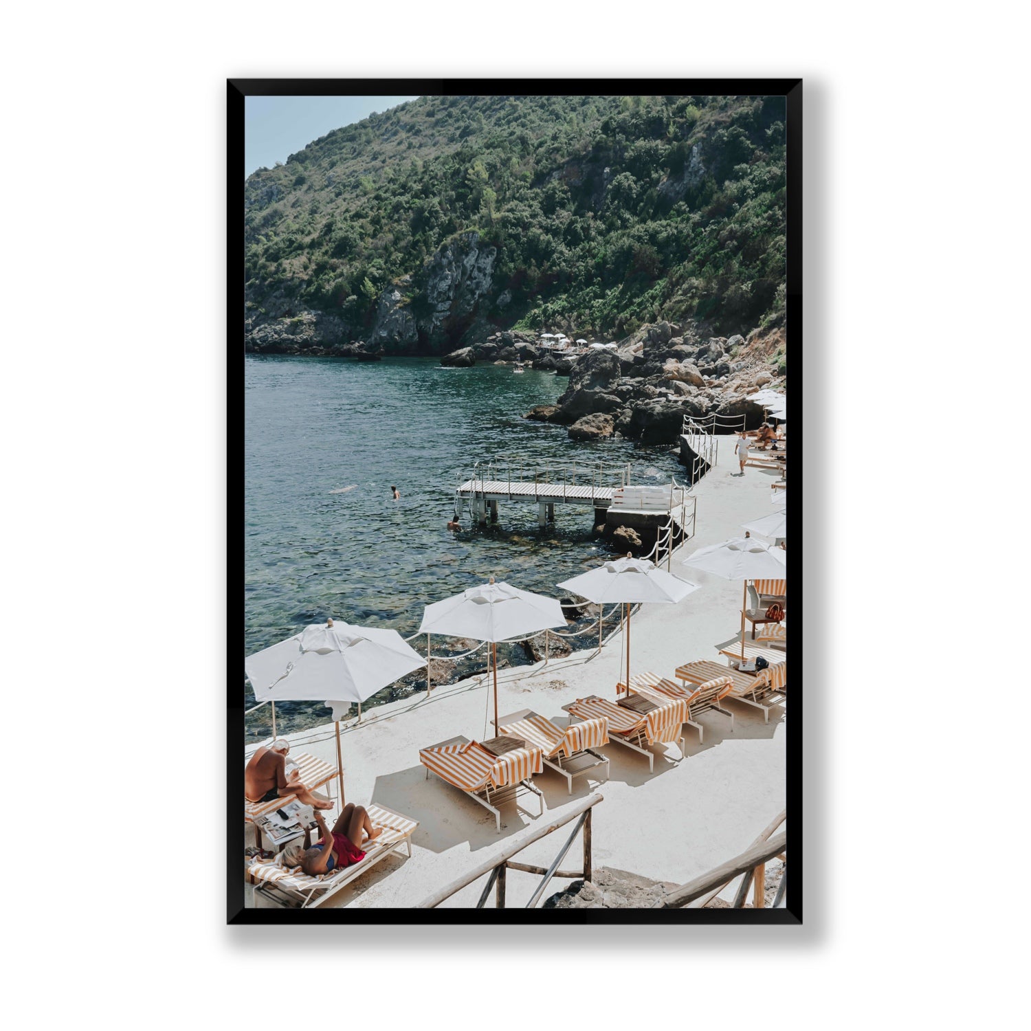 Always Better Together fine art print, Tuscany, Italy, Statement, Black Frame · Full Bleed, Fine Art Print