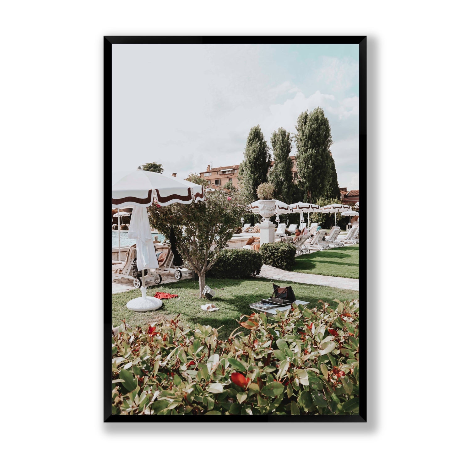 La Serenissima Venice Italian wall art Statement full-bleed fine art print in black frame