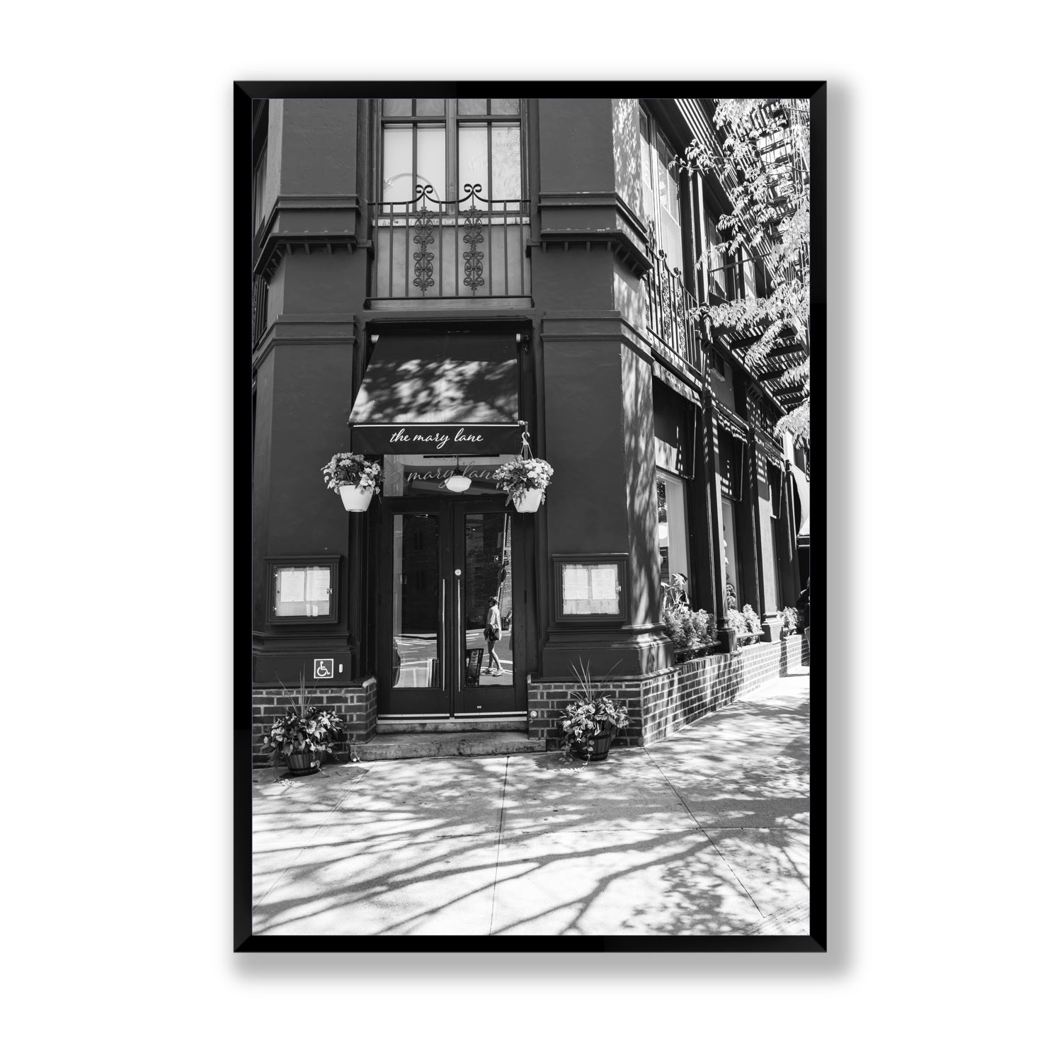 Mary's Corner fine art print, New York, United States, Statement, Black Frame · Full Bleed, Fine Art Print