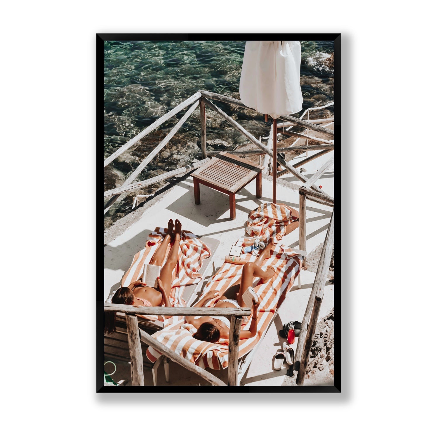 Sun Kissed fine art print, Tuscany, Italy, Statement, Black Frame · Full Bleed, Fine Art Print