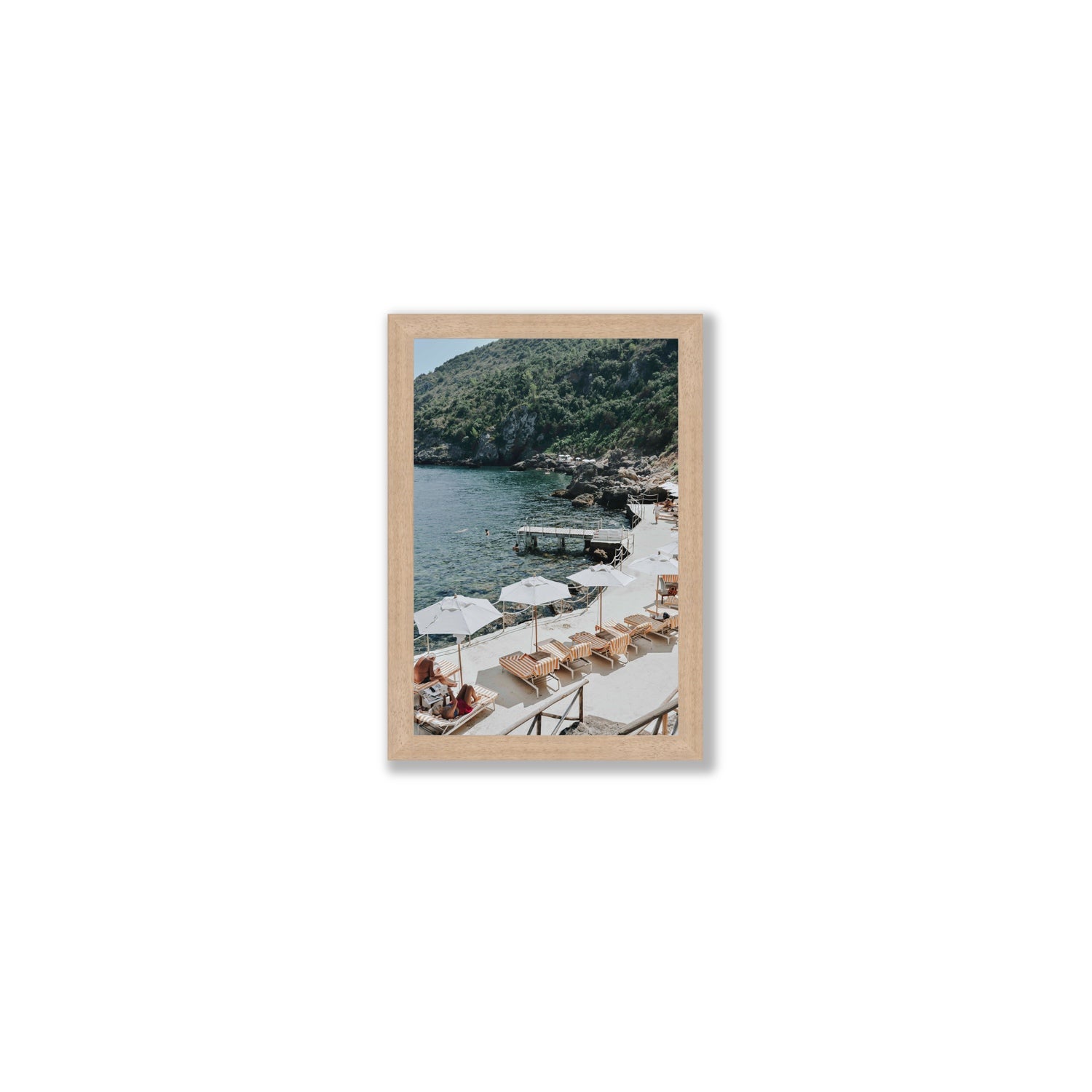 Always Better Together fine art print, Tuscany, Italy, Small, Natural Oak Frame · Full Bleed, Fine Art Print