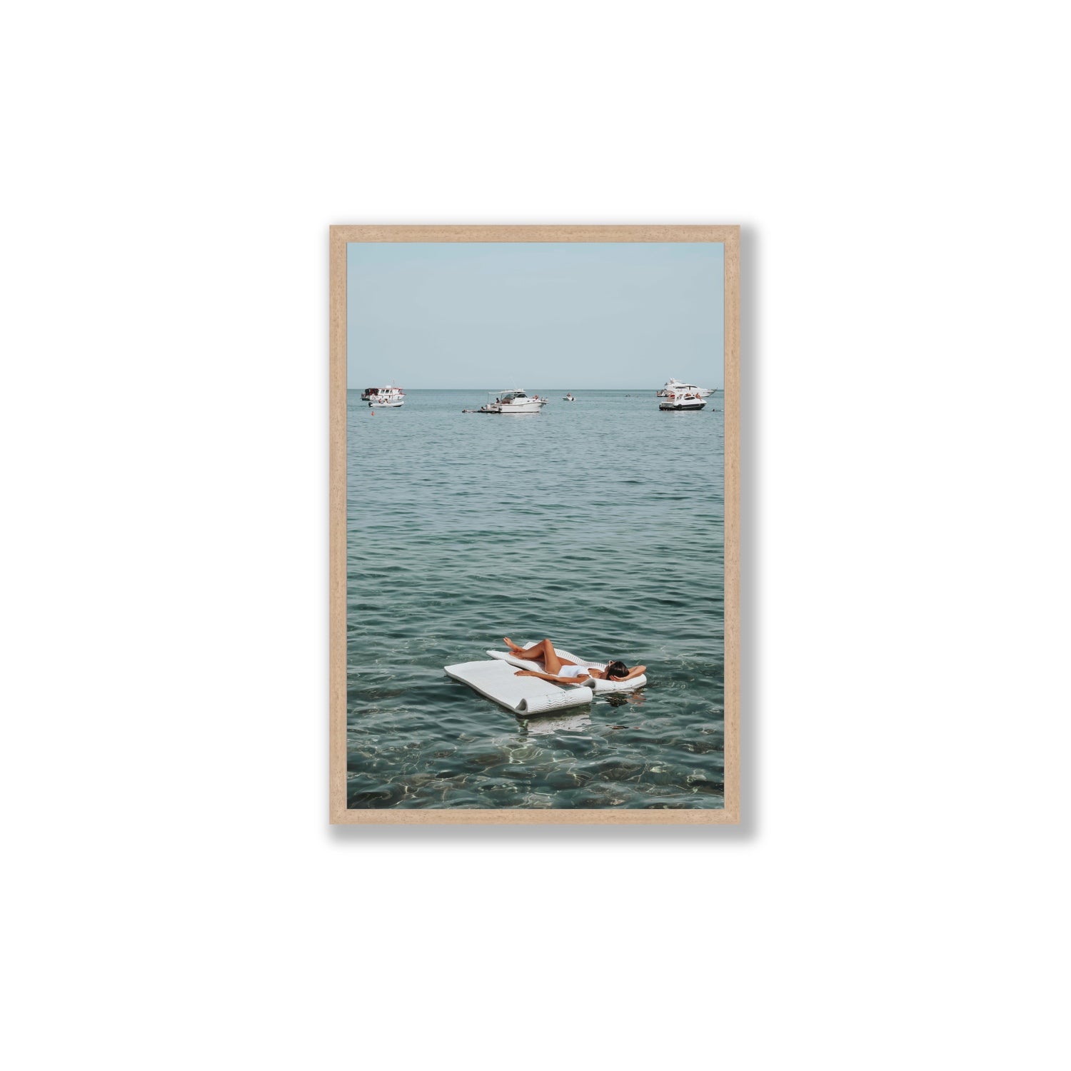 Style Queen fine art print, Tuscany, Italy, Large, Natural Oak Frame · Full Bleed, Fine Art Print