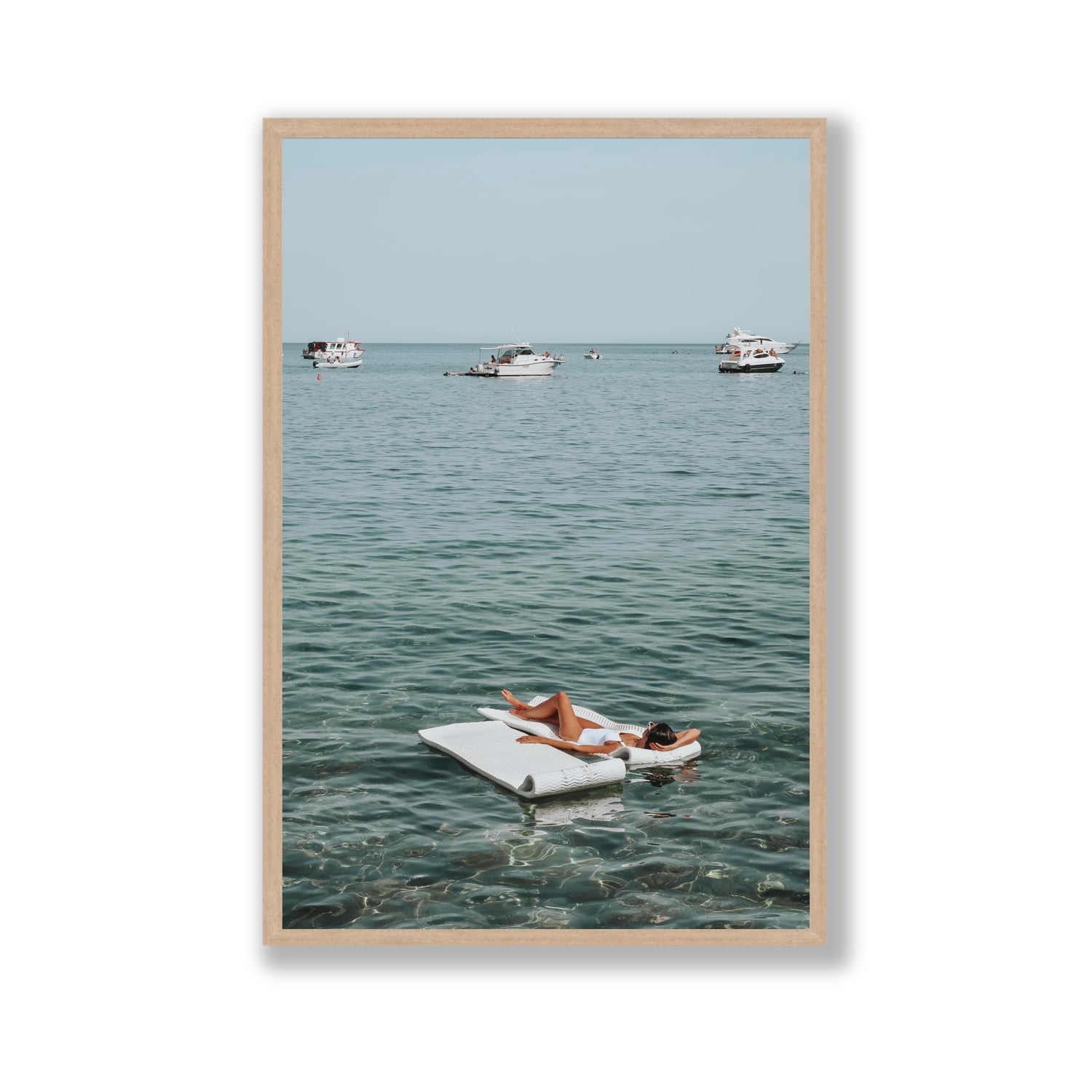 Style Queen fine art print, Tuscany, Italy, Gallery, Natural Oak Frame · Full Bleed, Fine Art Print