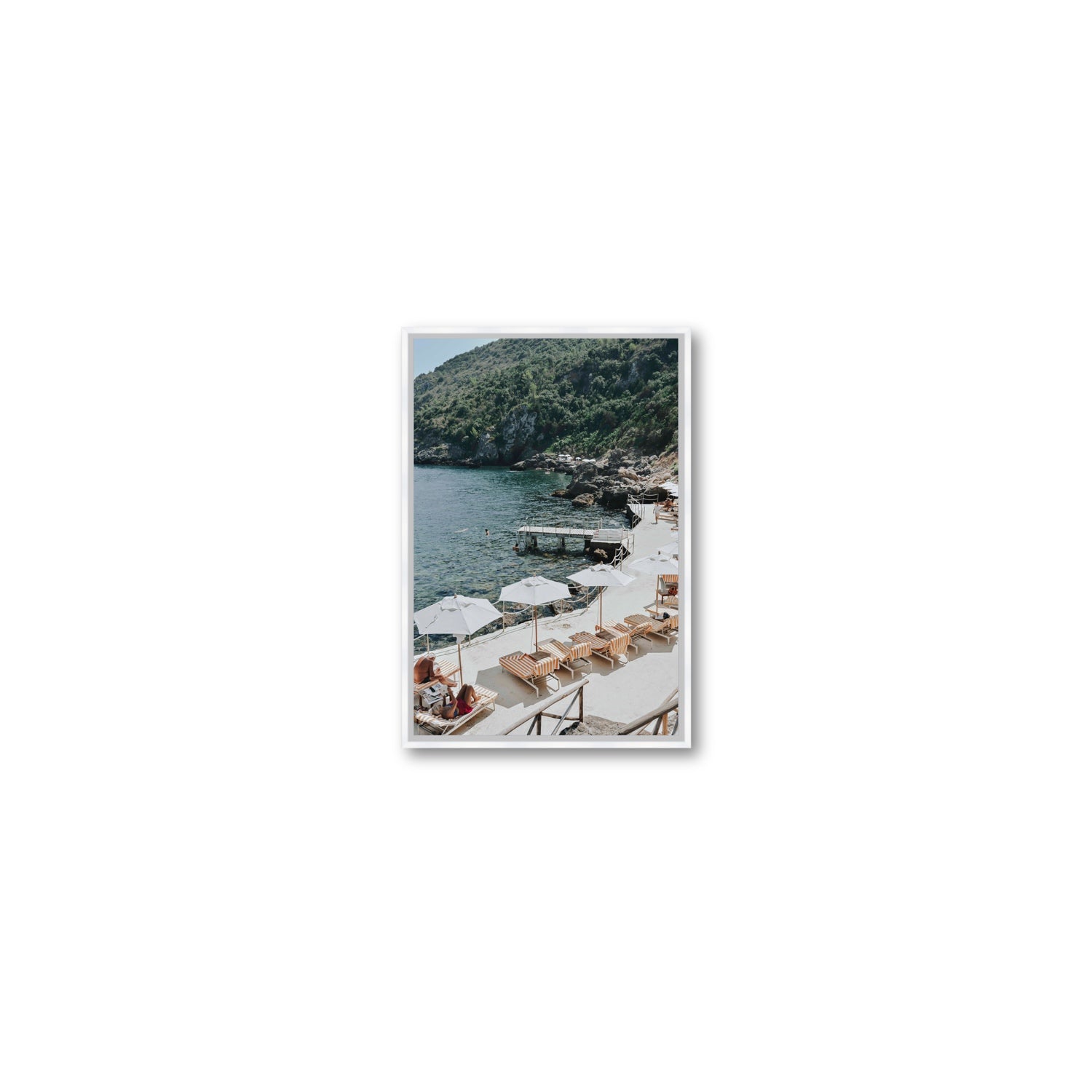 Always Better Together fine art print, Tuscany, Italy, Small, White Float Frame, Fine Art Canvas
