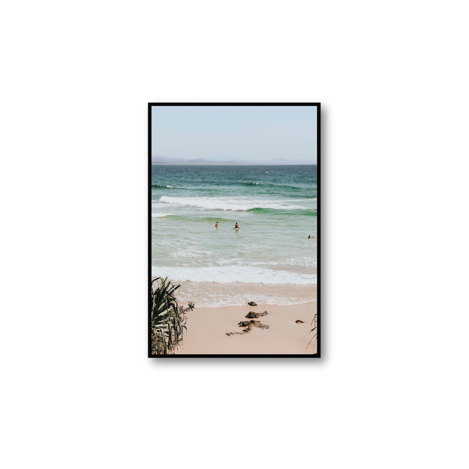 Lets Go Trippin' fine art print, Byron Bay, Australia, Large, Black Float Frame, Fine Art Canvas