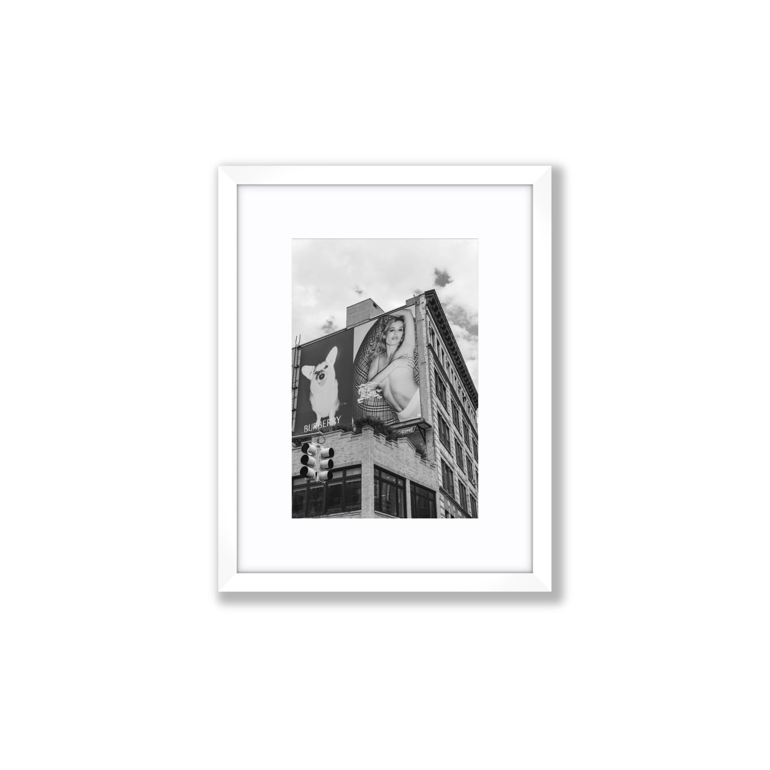 Dynamic Duo fine art print, New York, United States, Small, White Frame · Matboard, Fine Art Print