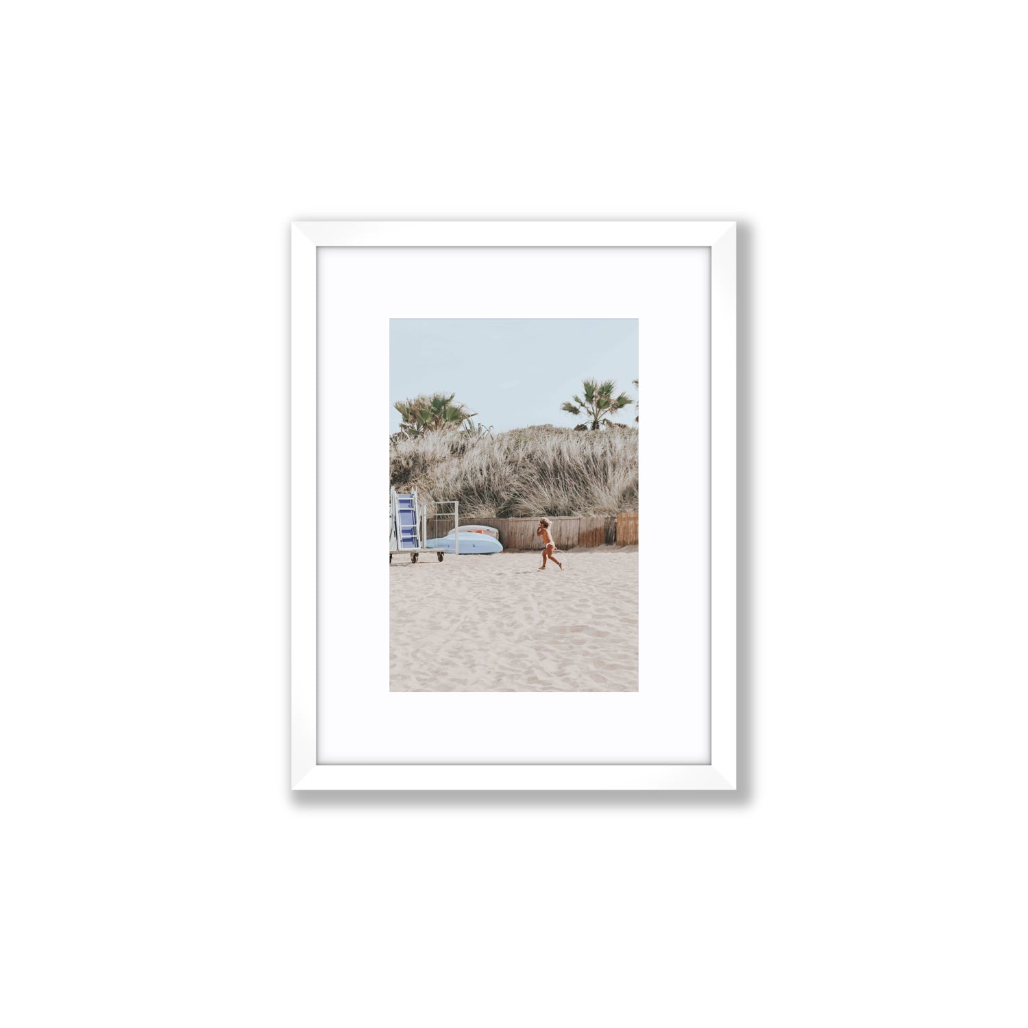 Little Explorer fine art print, Puglia, Italy, Small, White Frame · Matboard, Fine Art Print