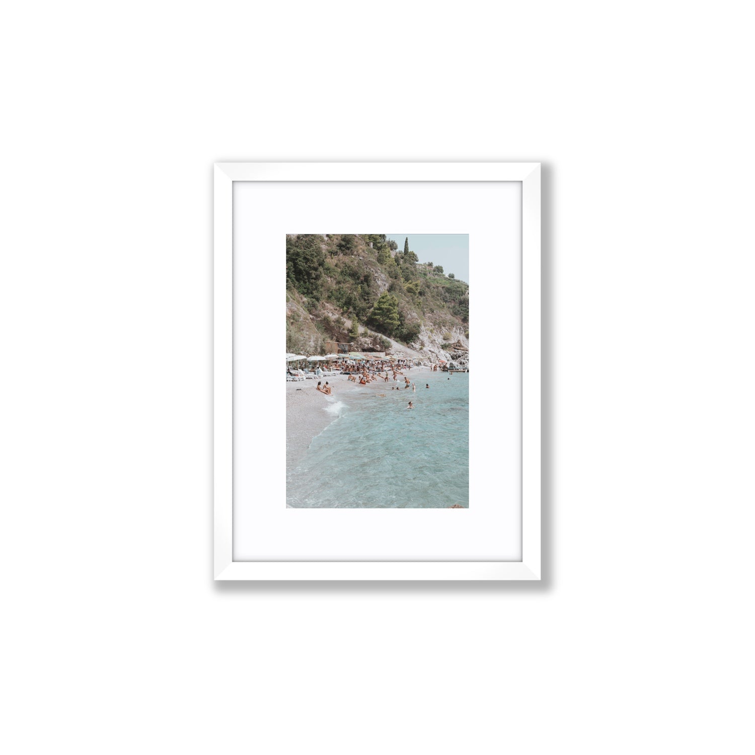 Mediterranean Magic fine art print, Amalfi, Italy, Small, White Frame · Matboard, Fine Art Print