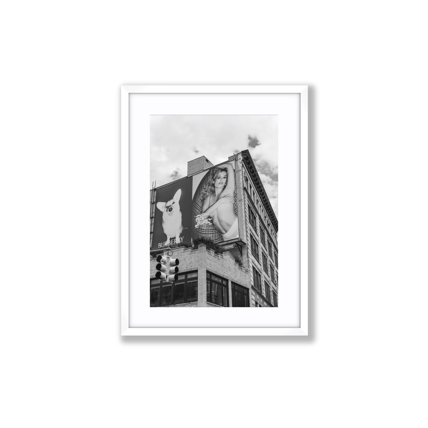 Dynamic Duo fine art print, New York, United States, Medium, White Frame · Matboard, Fine Art Print