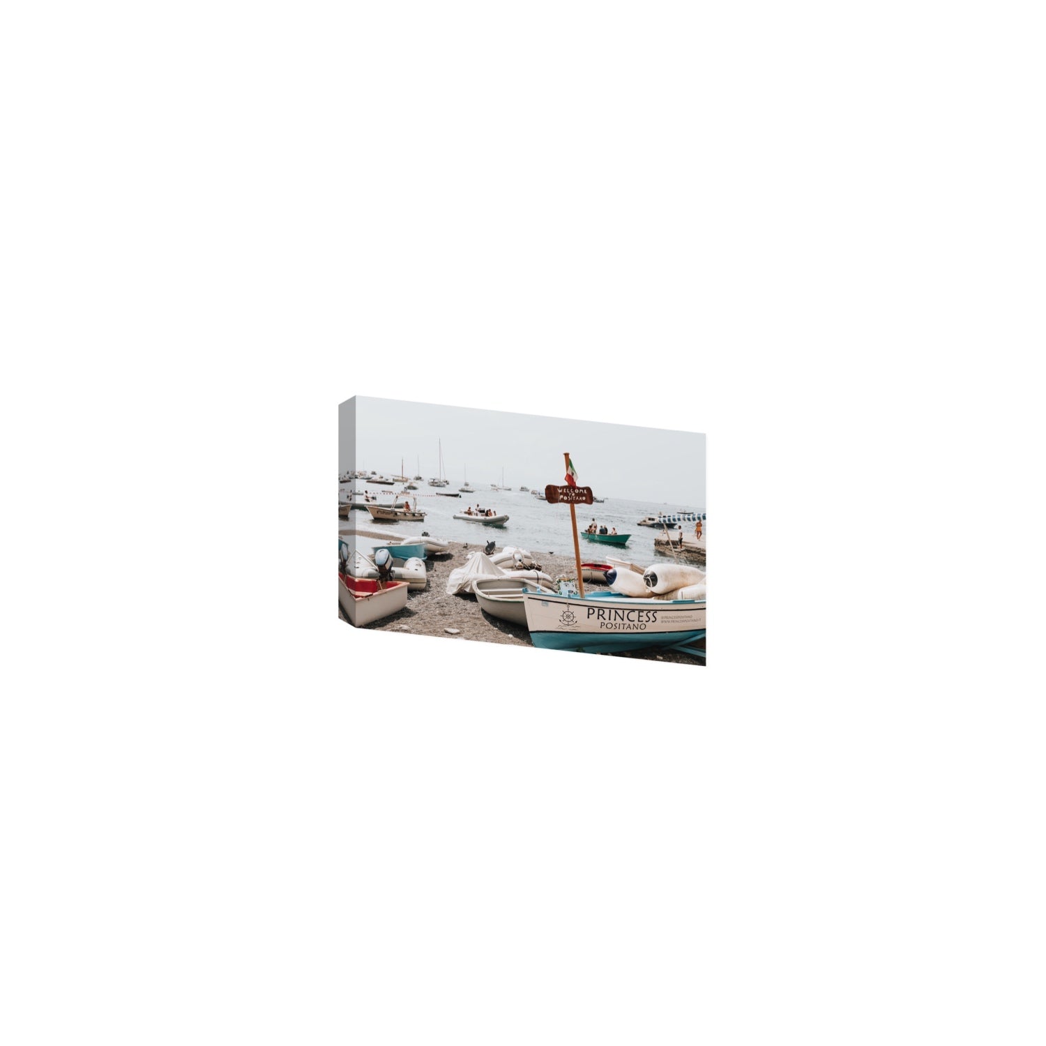 Princess Positano fine art print, Positano, Italy, Small, Stretched Canvas