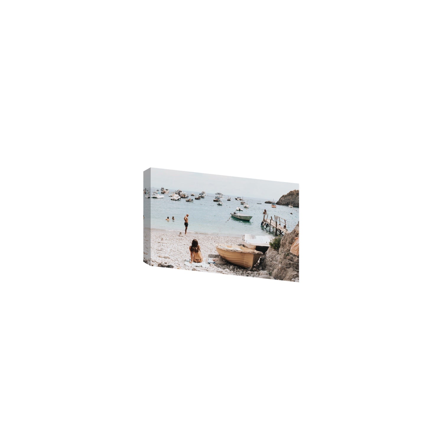 L'Osservatore Nerano wall art Small stretched canvas print