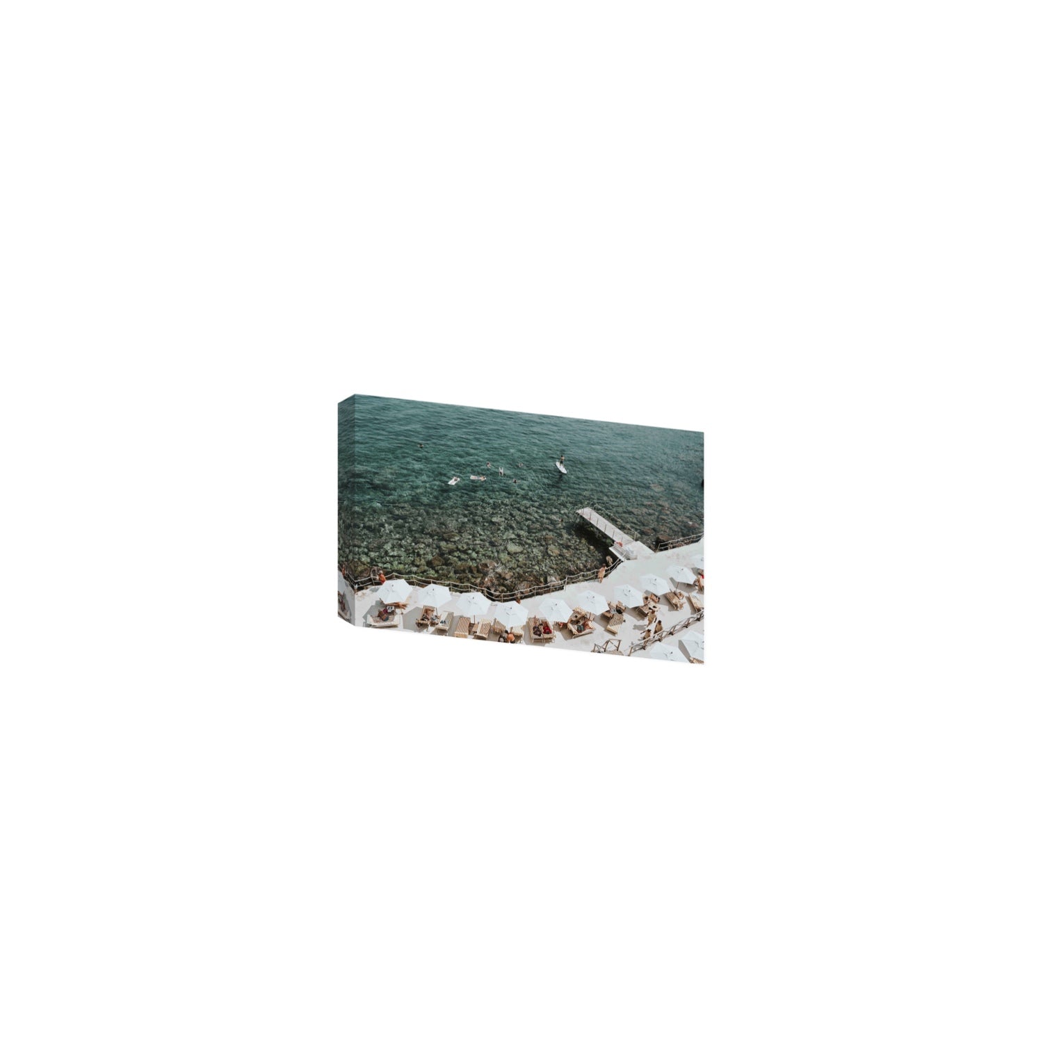 Our Tuscan Dream Tuscany Italian wall art Small stretched canvas print