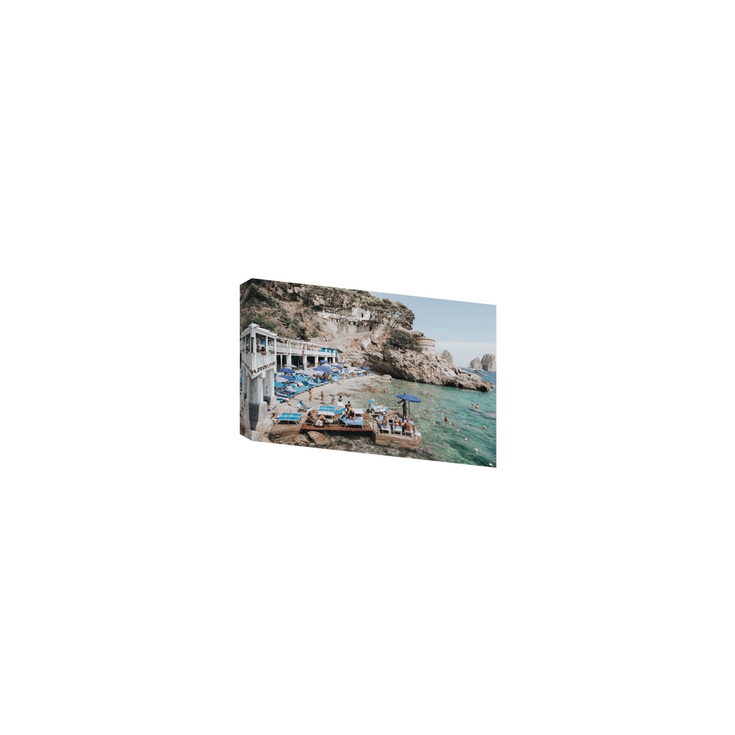 Vita Bella fine art print, Capri, Italy, Small, Stretched Canvas
