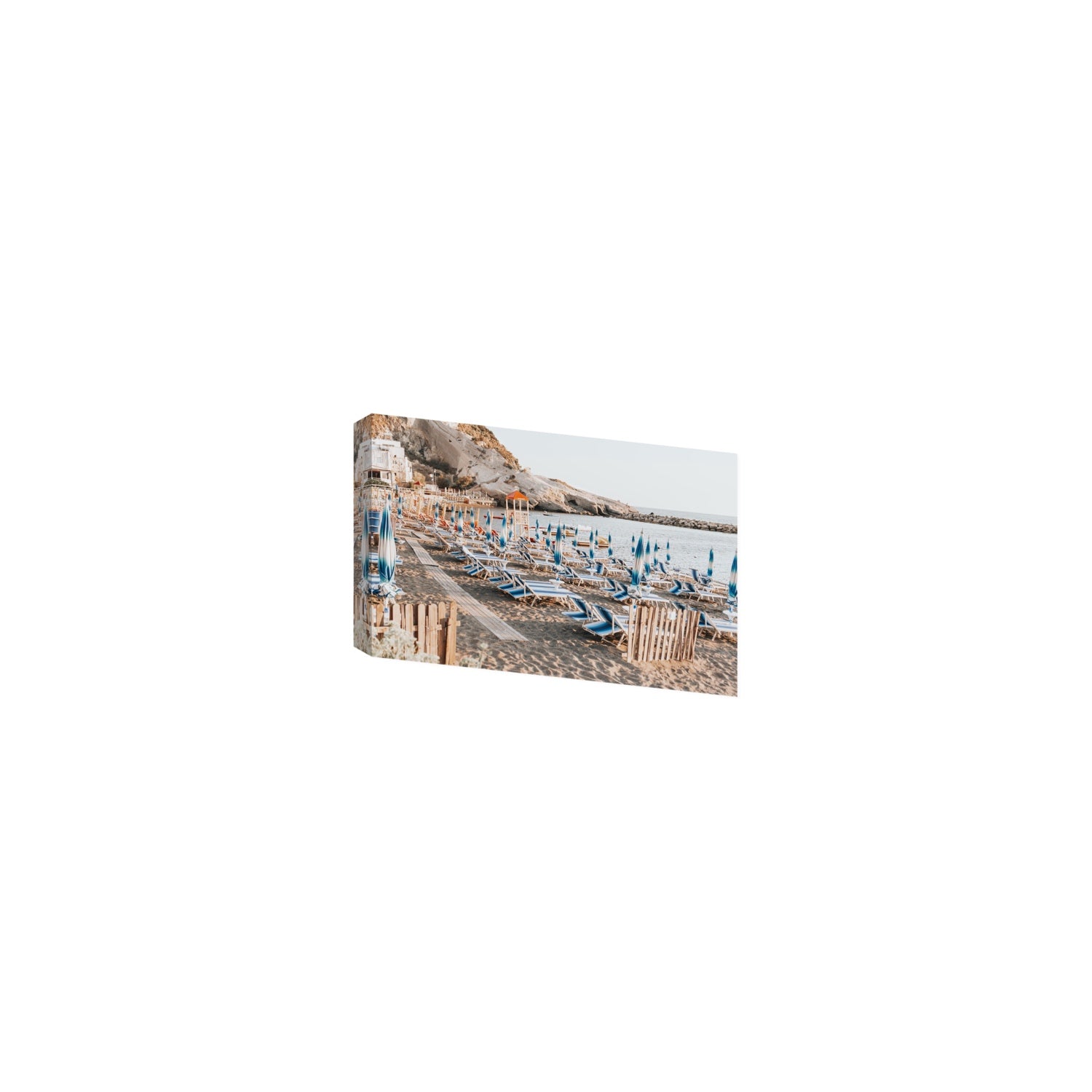 Sandy Daydreams fine art print, Ischia, Italy, Small, Stretched Canvas