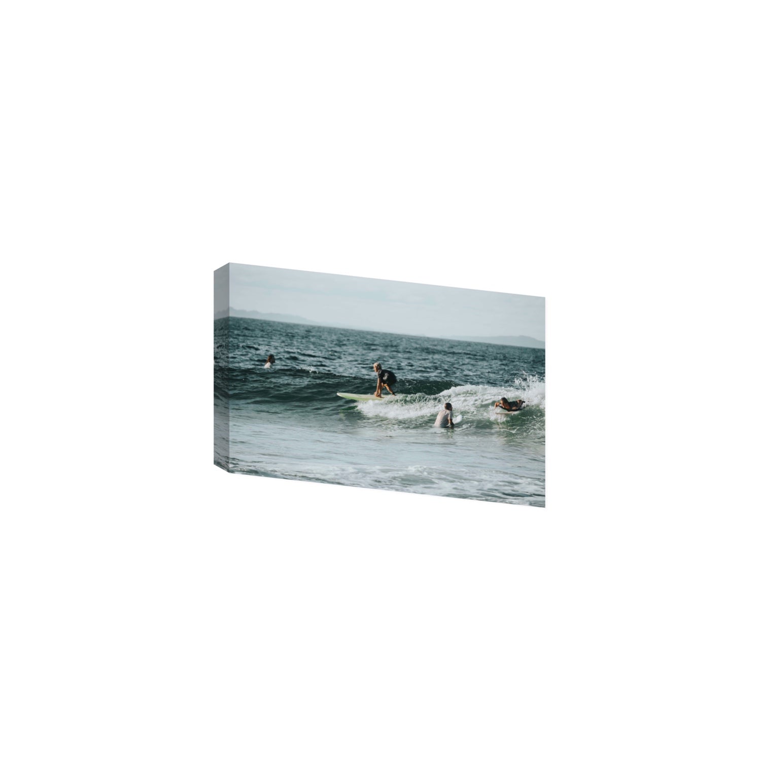 The Boys of Summer Byron Bay Surf coastal wall art Medium stretched canvas print
