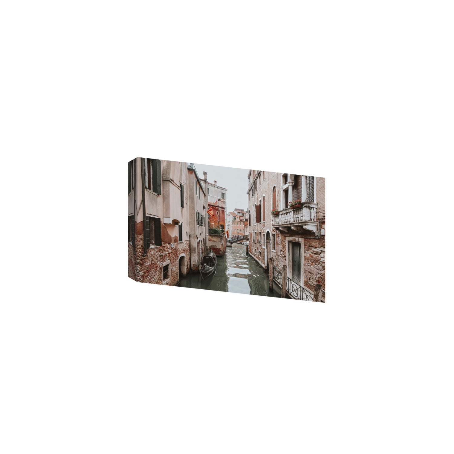 Venetian Gothic Venice Canal Italian wall art Medium stretched canvas print