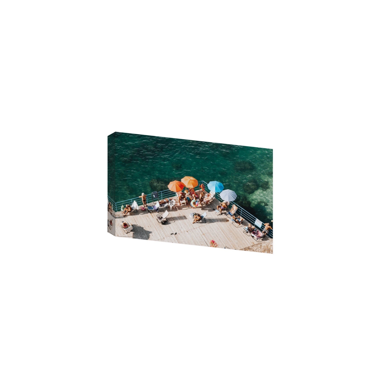Il Dolce Far Niente Sorrento coastal wall art Medium stretched canvas print