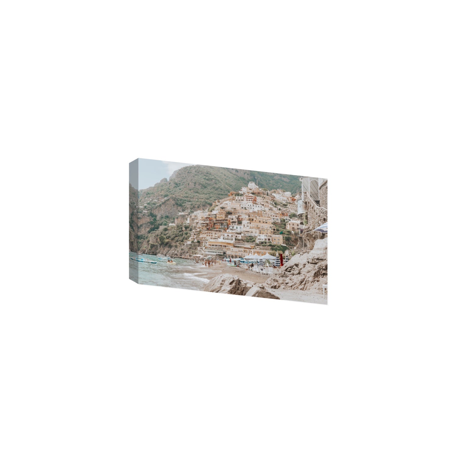 Sogno di Positano fine art print, Positano, Italy, Medium, Stretched Canvas