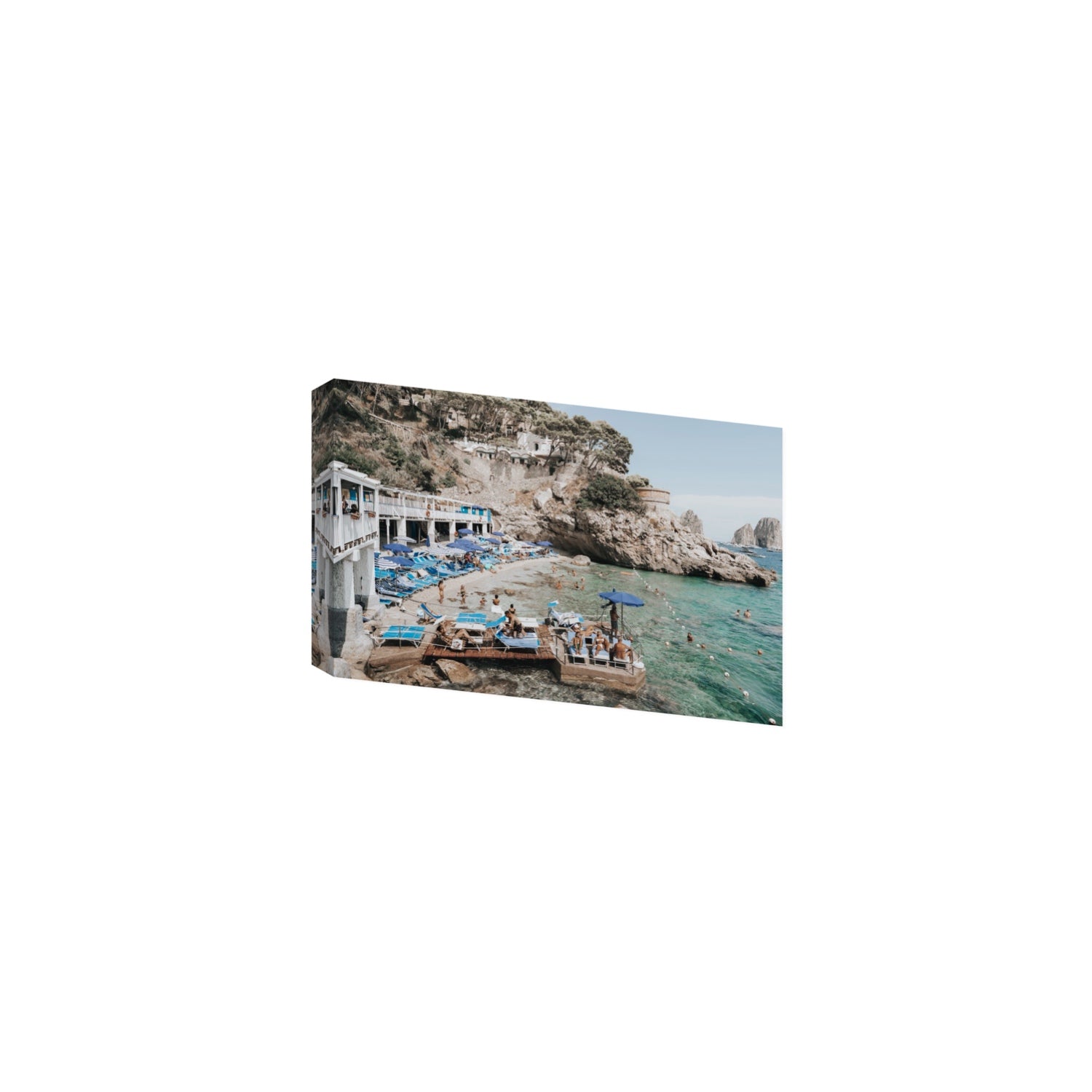 Vita Bella fine art print, Capri, Italy, Medium, Stretched Canvas