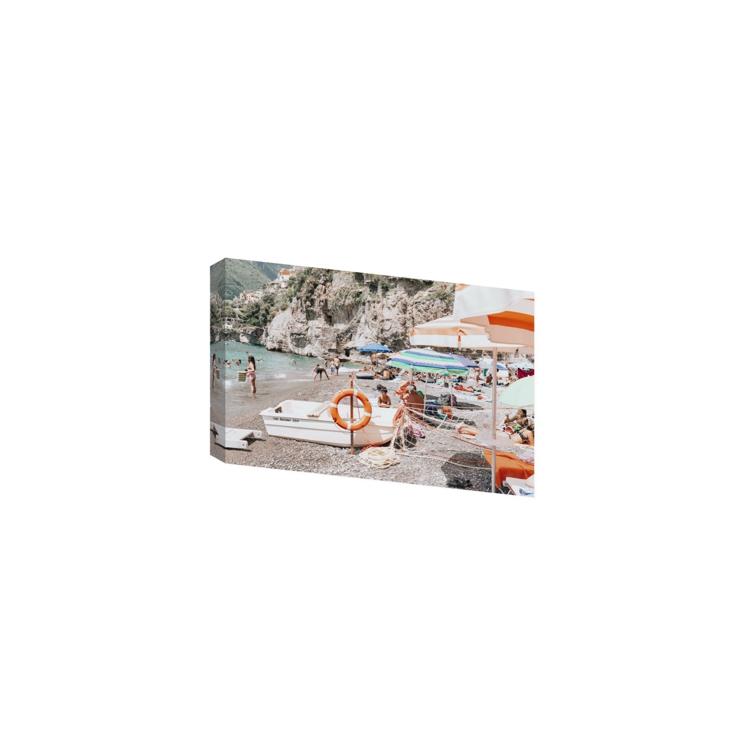 Bellezza By The Bay fine art print, Positano, Italy, Medium, Stretched Canvas