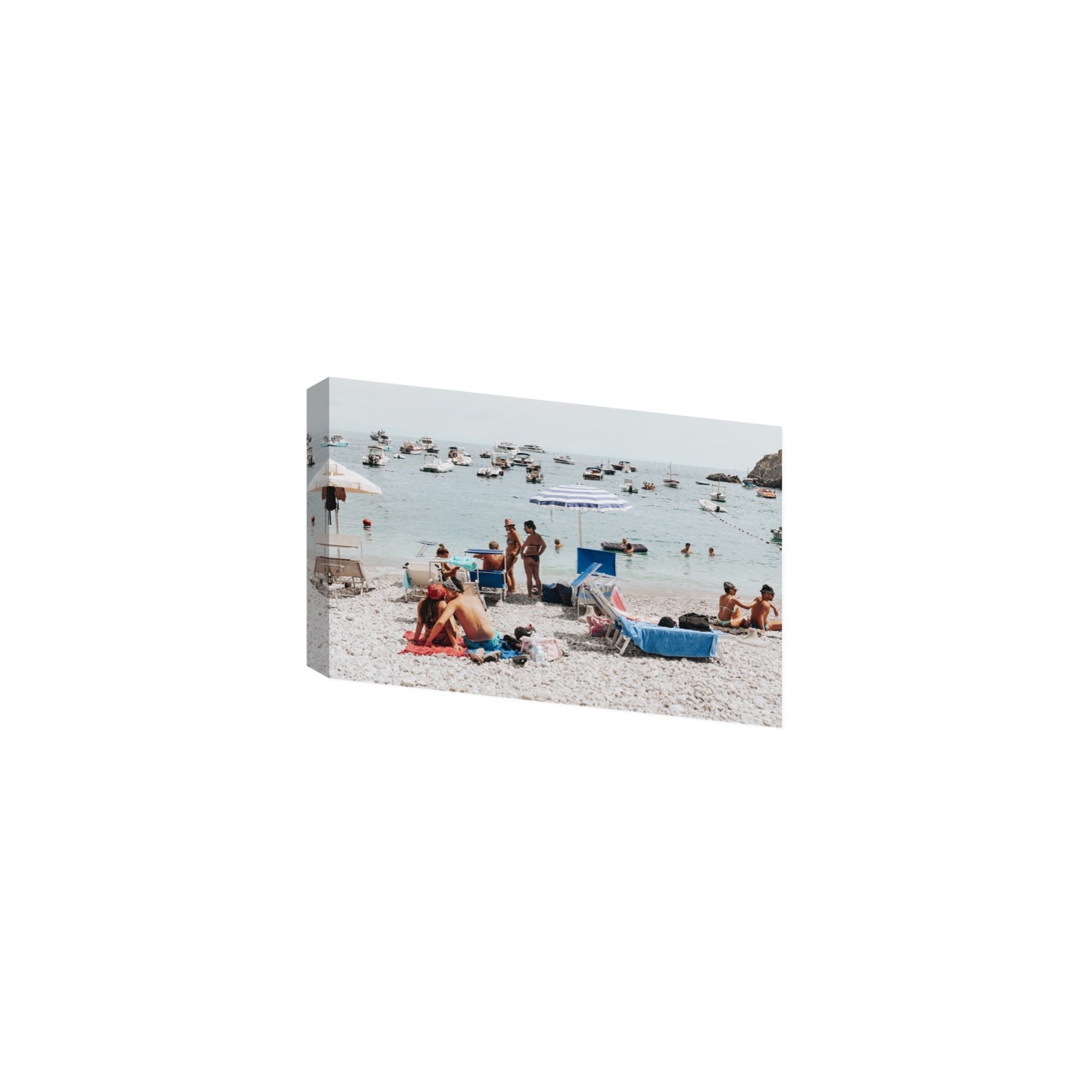 The Kiss Nerano wall art Medium stretched canvas print