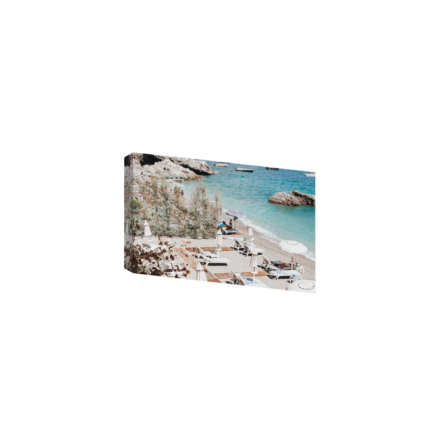 Life Could Be A Dream Amalfi wall art Medium stretched canvas print