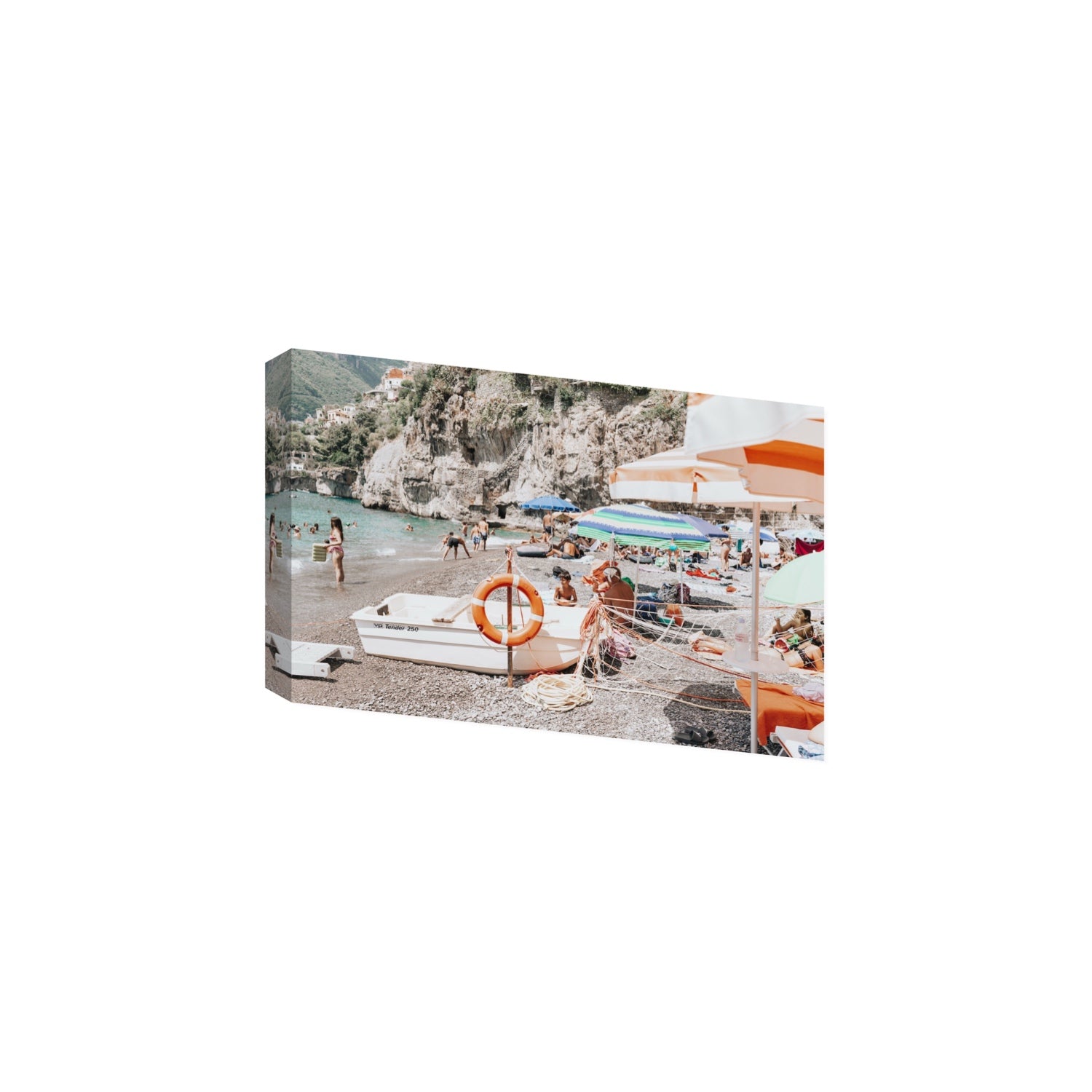 Bellezza By The Bay fine art print, Positano, Italy, Large, Stretched Canvas