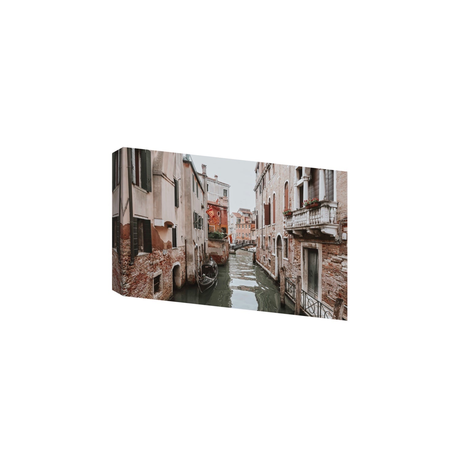 Venetian Gothic Venice Canal Italian wall art Large stretched canvas print
