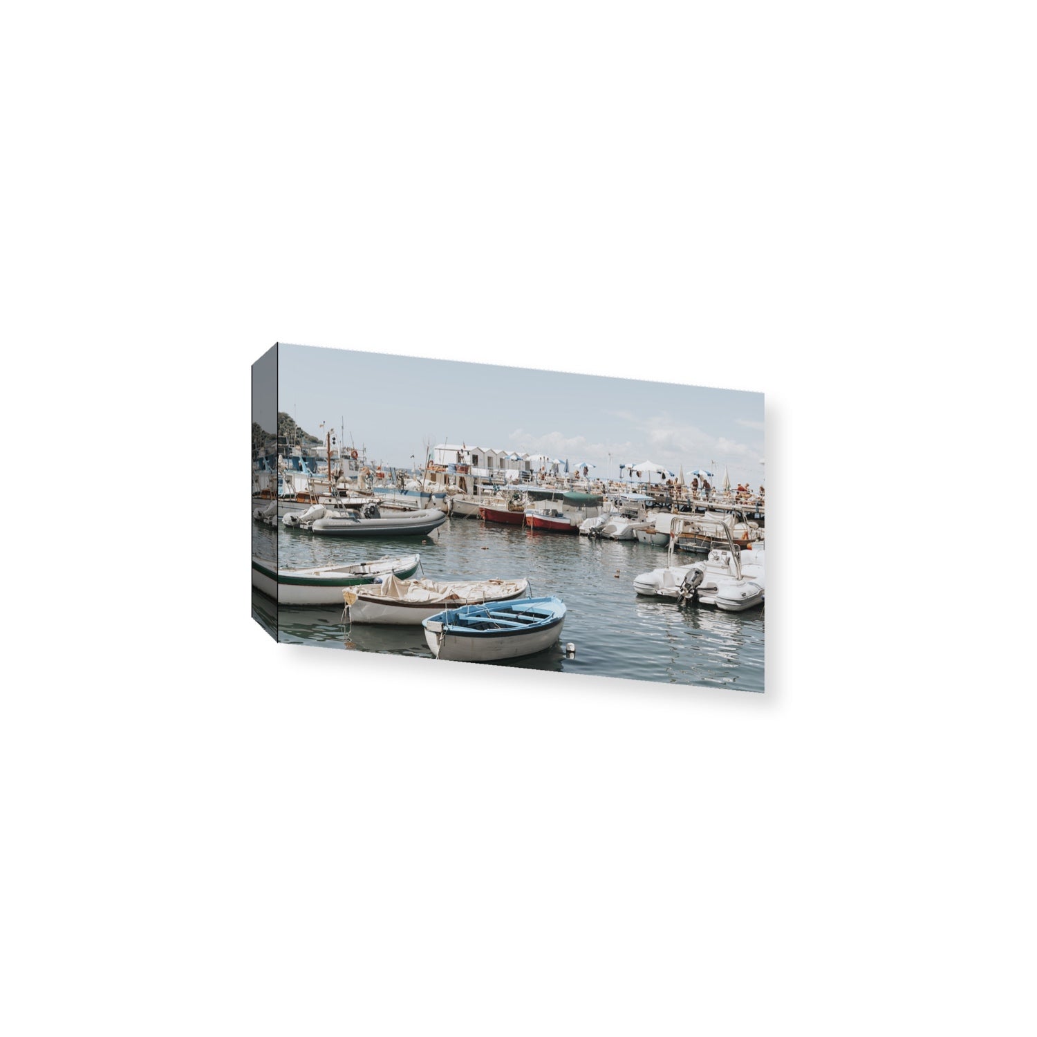 Antico Porto fine art print, Sorrento, Italy, Large, Stretched Canvas