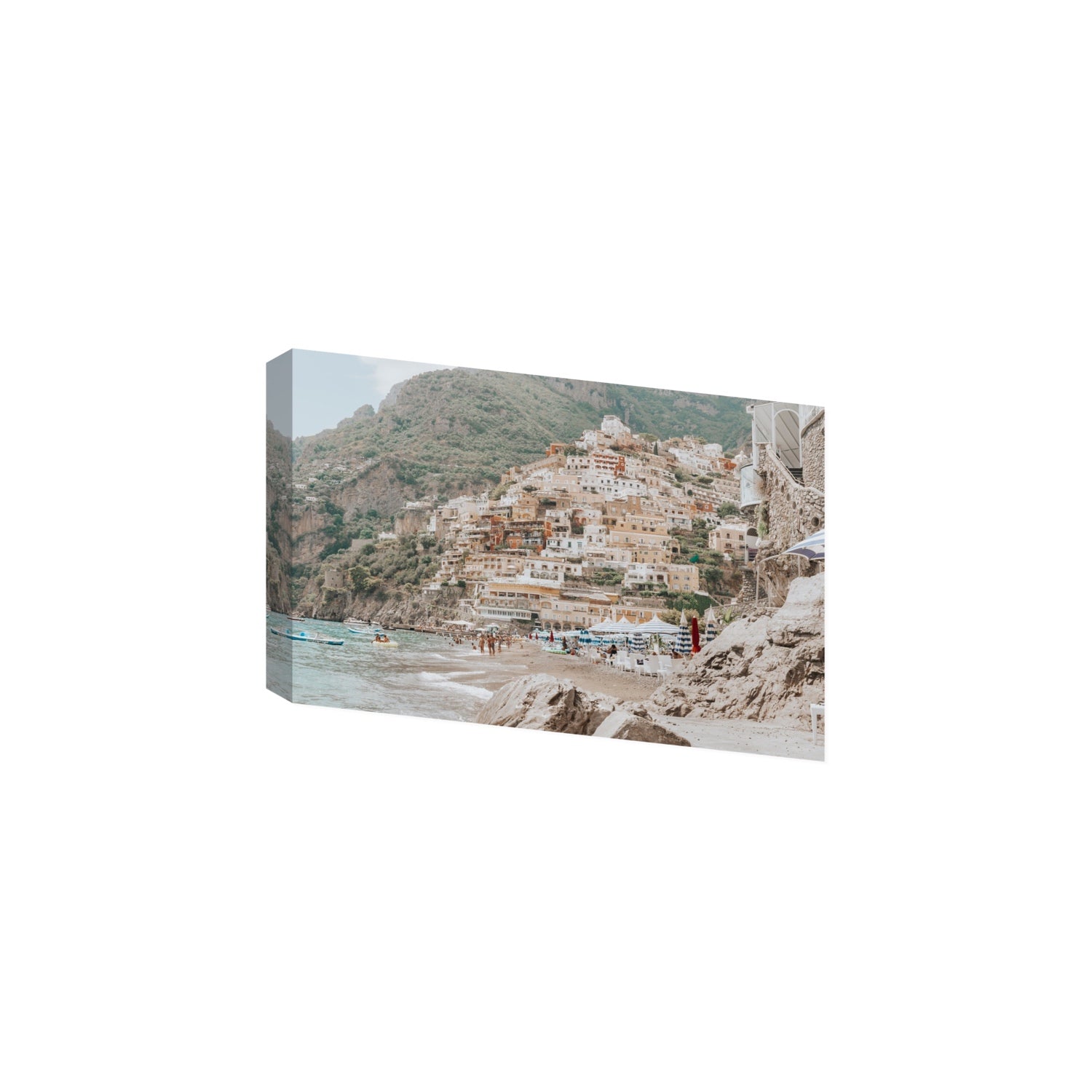 Sogno di Positano fine art print, Positano, Italy, Large, Stretched Canvas