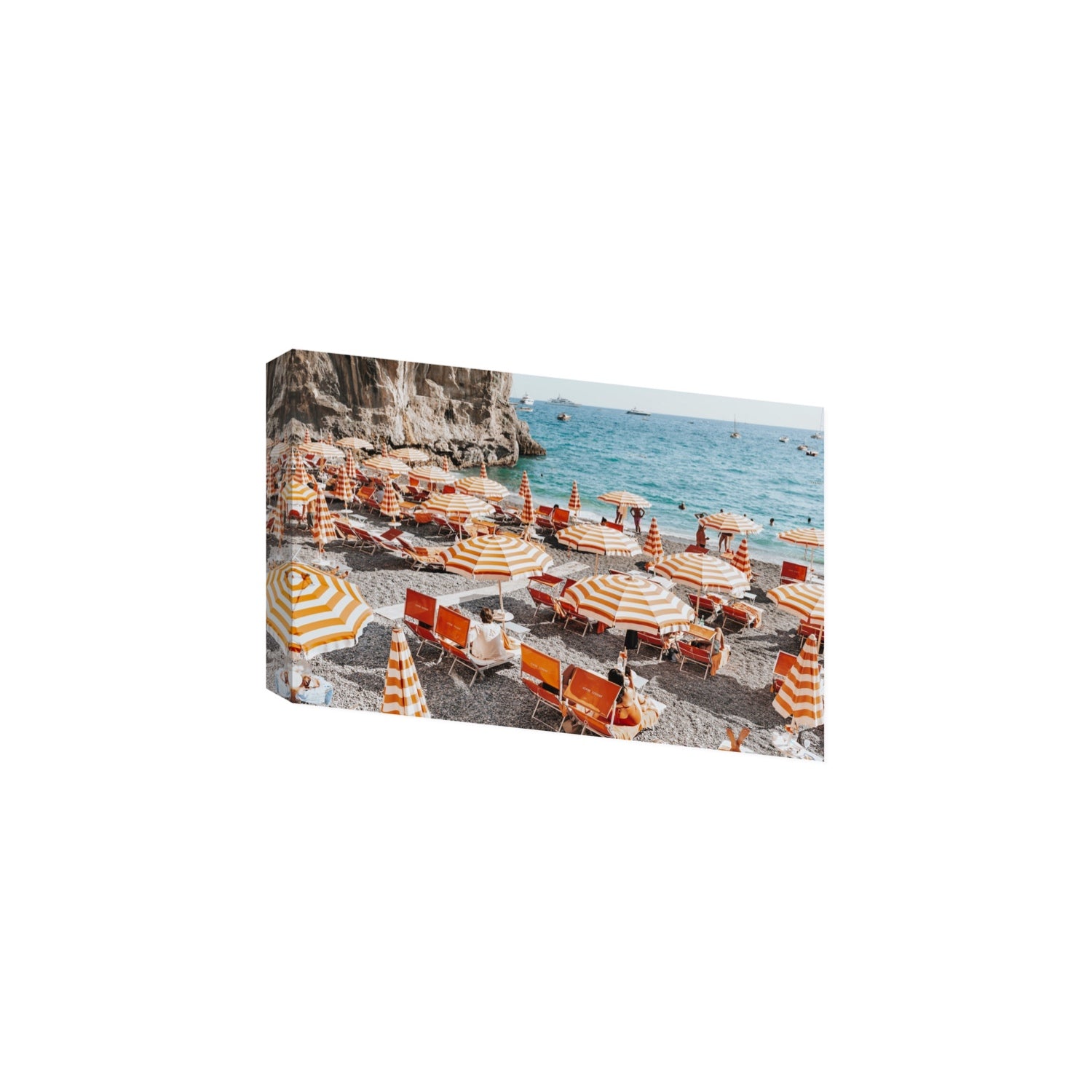 Mango Sorbet fine art print, Positano, Italy, Large, Stretched Canvas