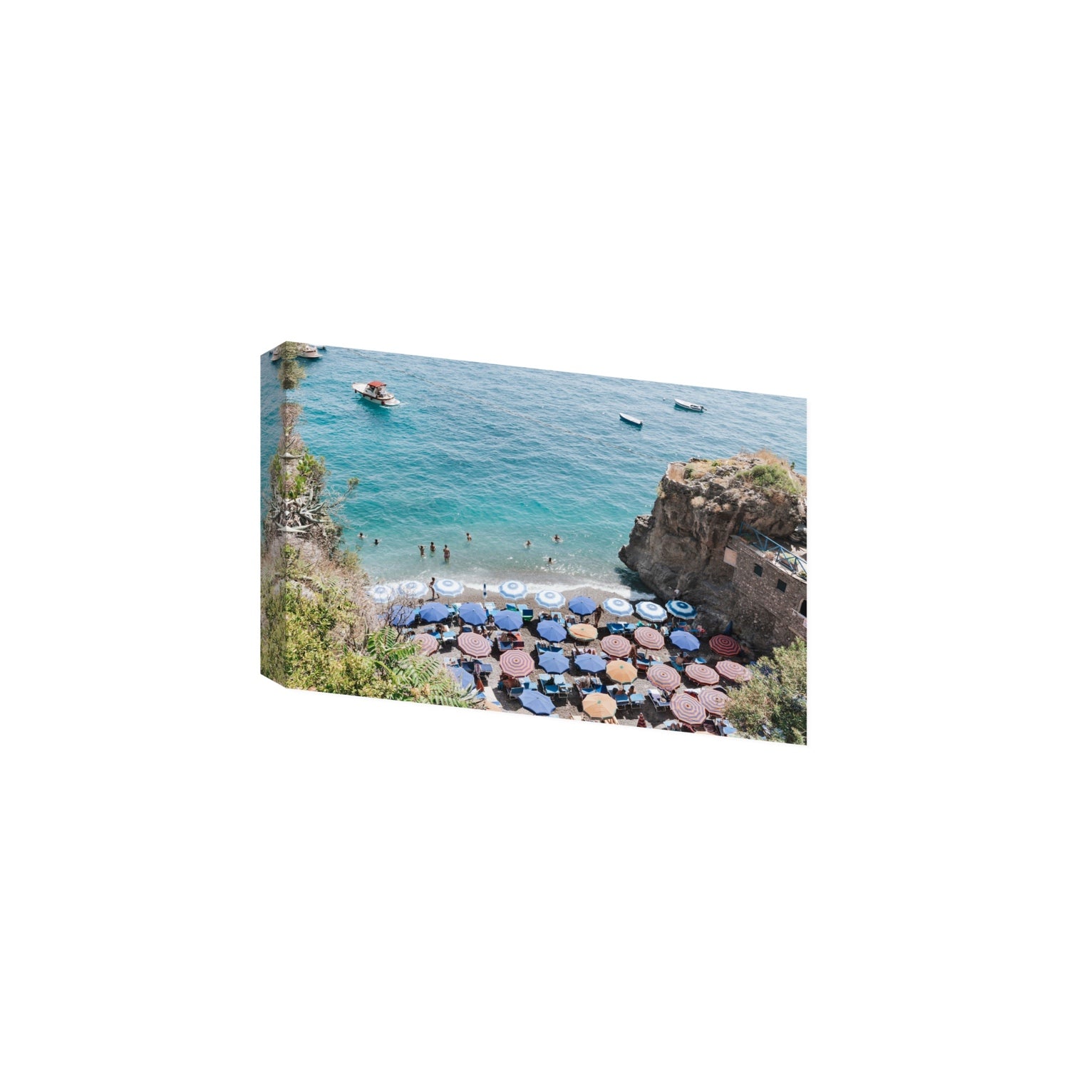 The Cove fine art print, Positano, Italy, Large, Stretched Canvas