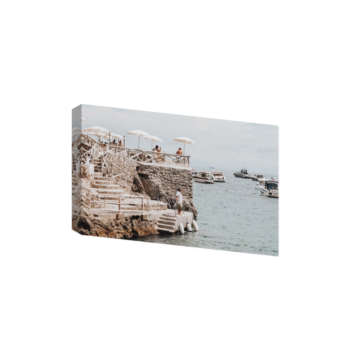 Conca Del Sogno fine art print, Nerano, Italy, Extra Large, Stretched Canvas