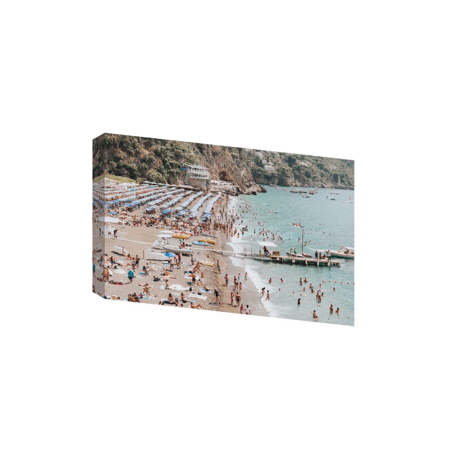 Vista Costiera fine art print, Positano, Italy, Extra Large, Stretched Canvas
