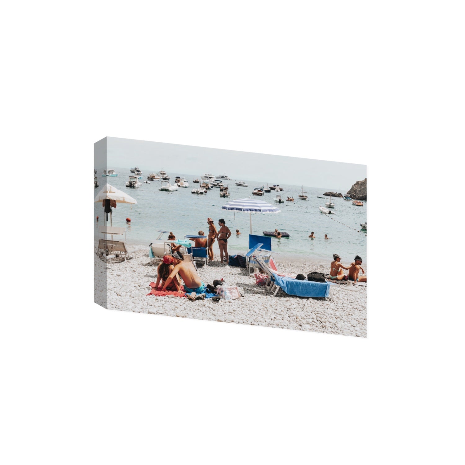 The Kiss Nerano wall art Extra Large stretched canvas print