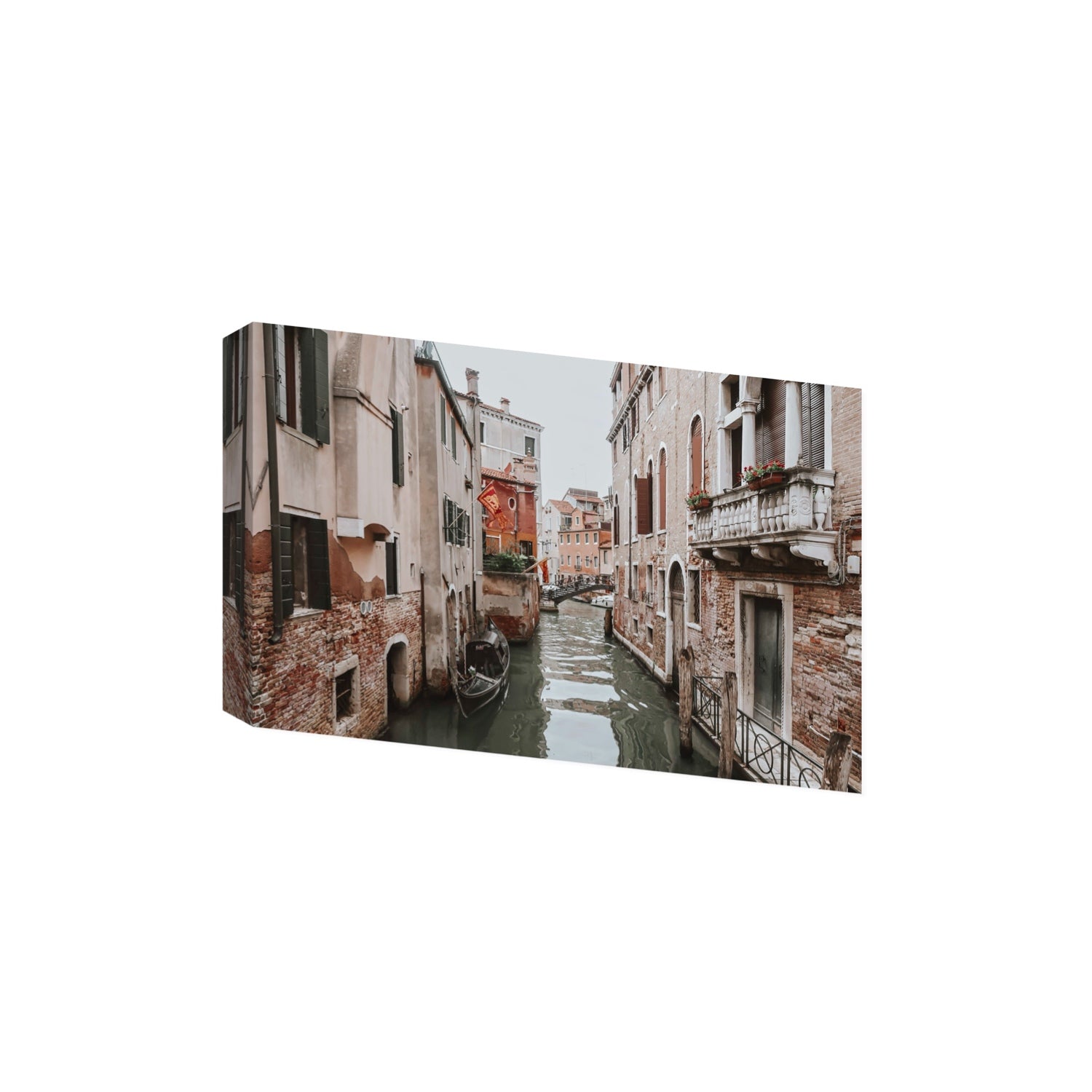 Venetian Gothic Venice Canal Italian wall art Extra Large stretched canvas print