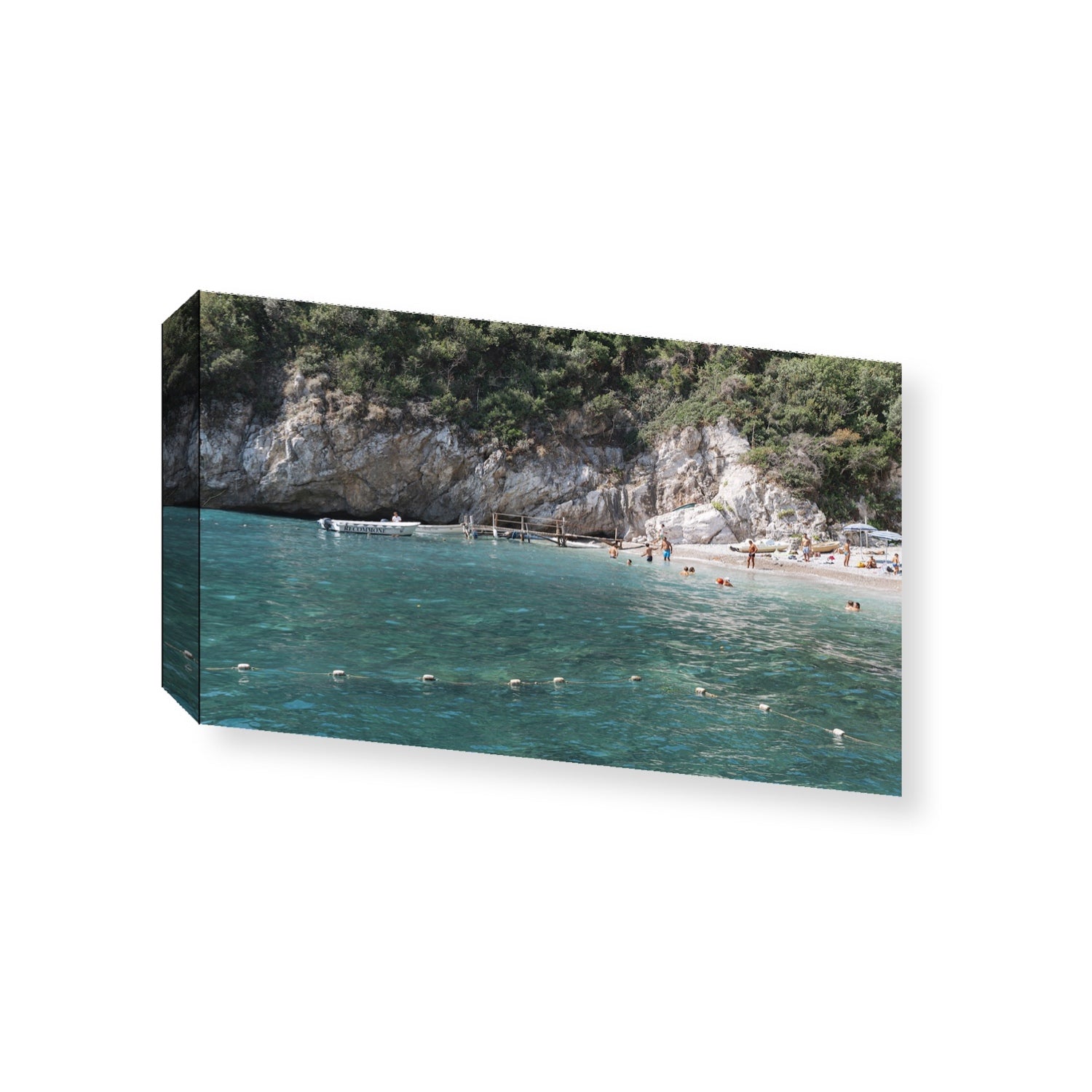 Azure Abyss Nerano wall art Gallery stretched canvas print