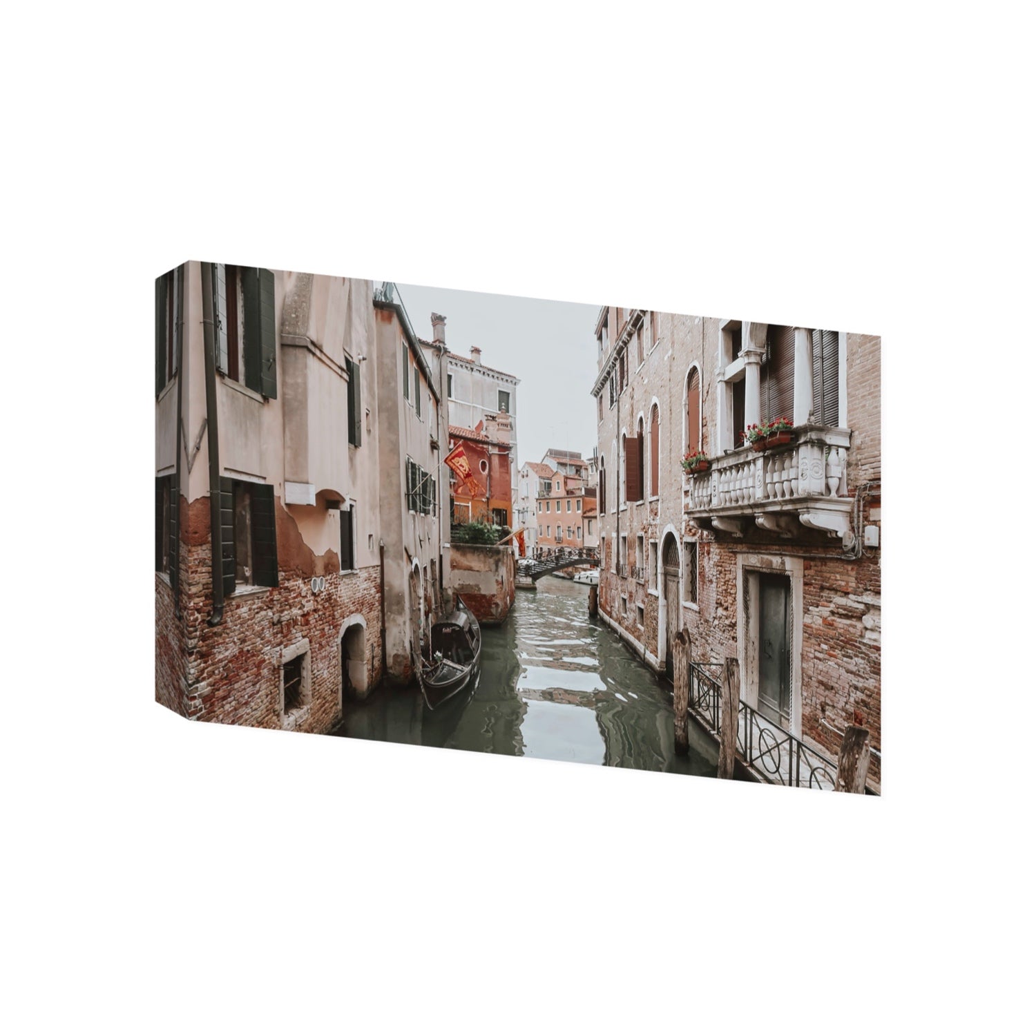 Venetian Gothic Venice Canal Italian wall art Gallery stretched canvas print
