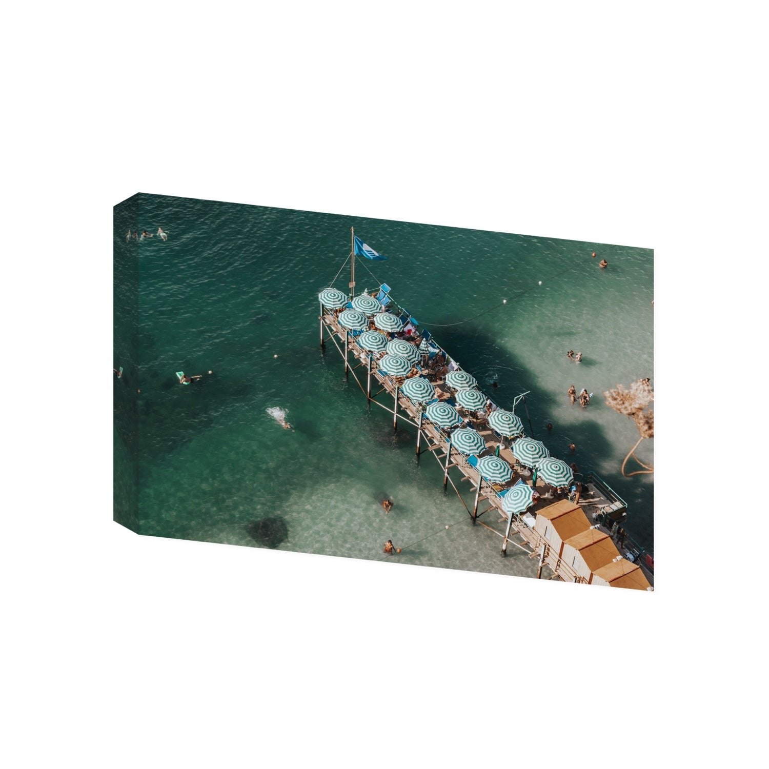 Sorrento Shangri La Sorrento coastal Italian wall art Gallery stretched canvas print