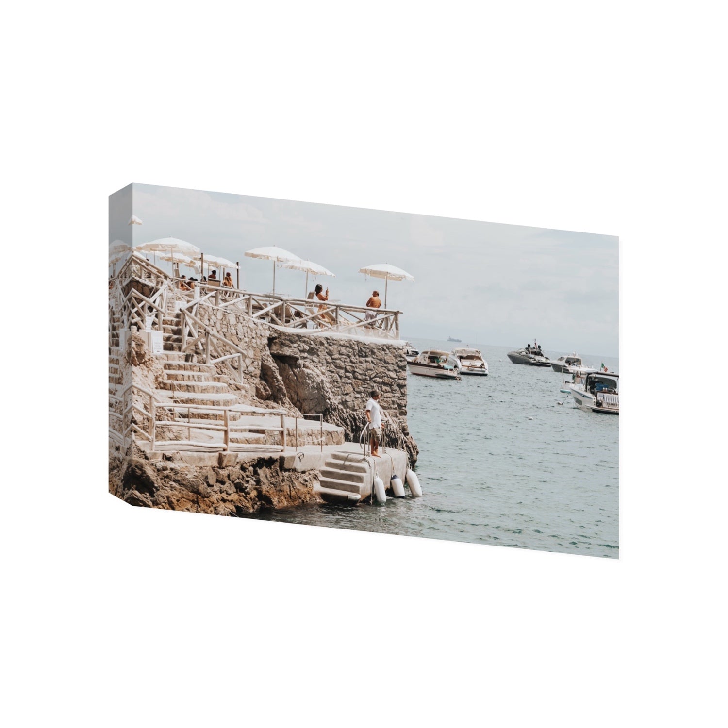 Conca Del Sogno fine art print, Nerano, Italy, Gallery, Stretched Canvas